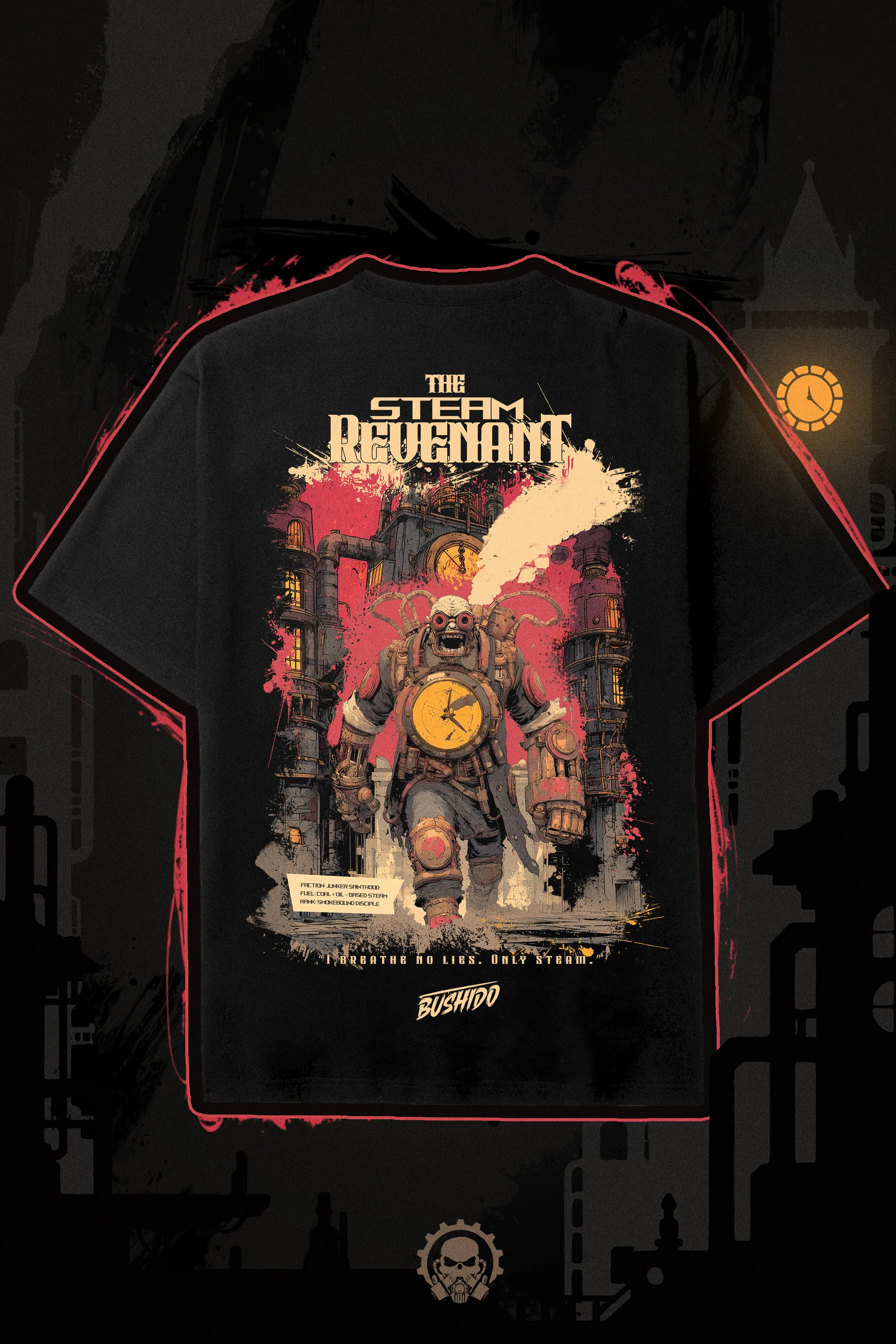 The Steam Revenant Oversize Tshirt