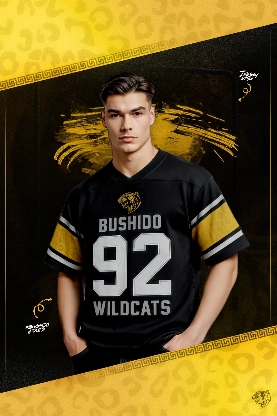 Bushido Wildcats Jersey 92