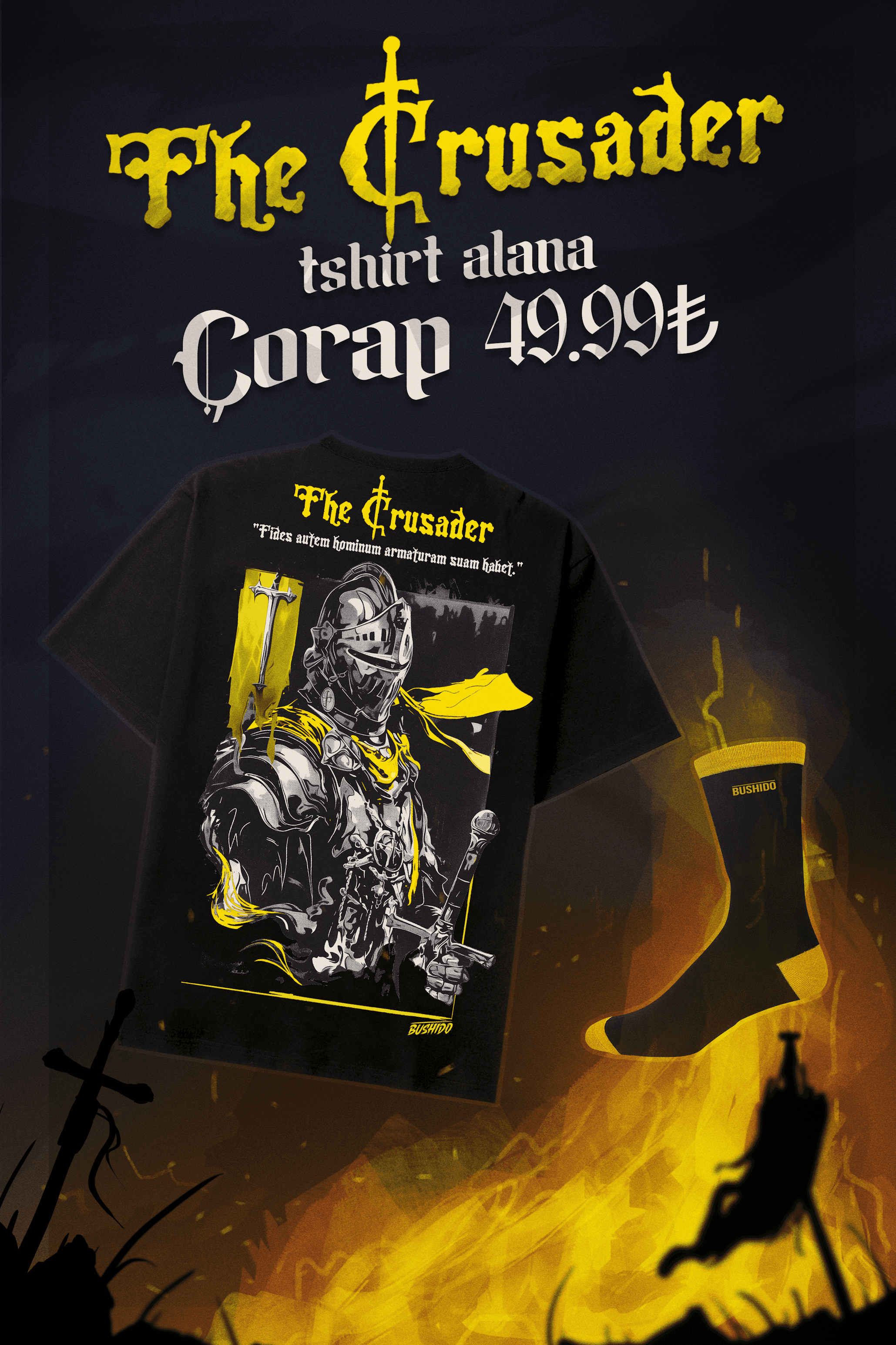 The Crusader Oversize Tshirt