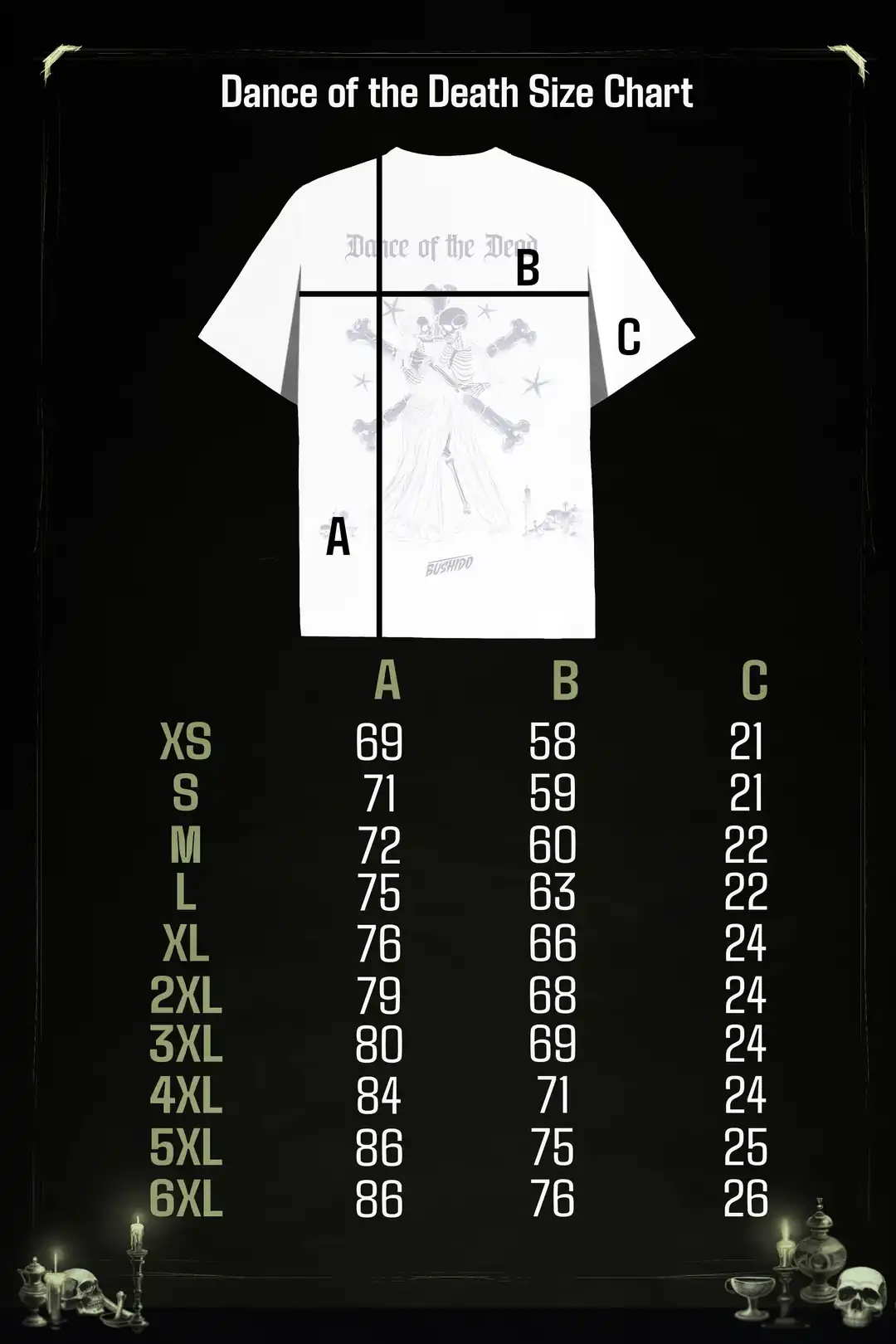 Dance of the Dead Oversize Tshirt