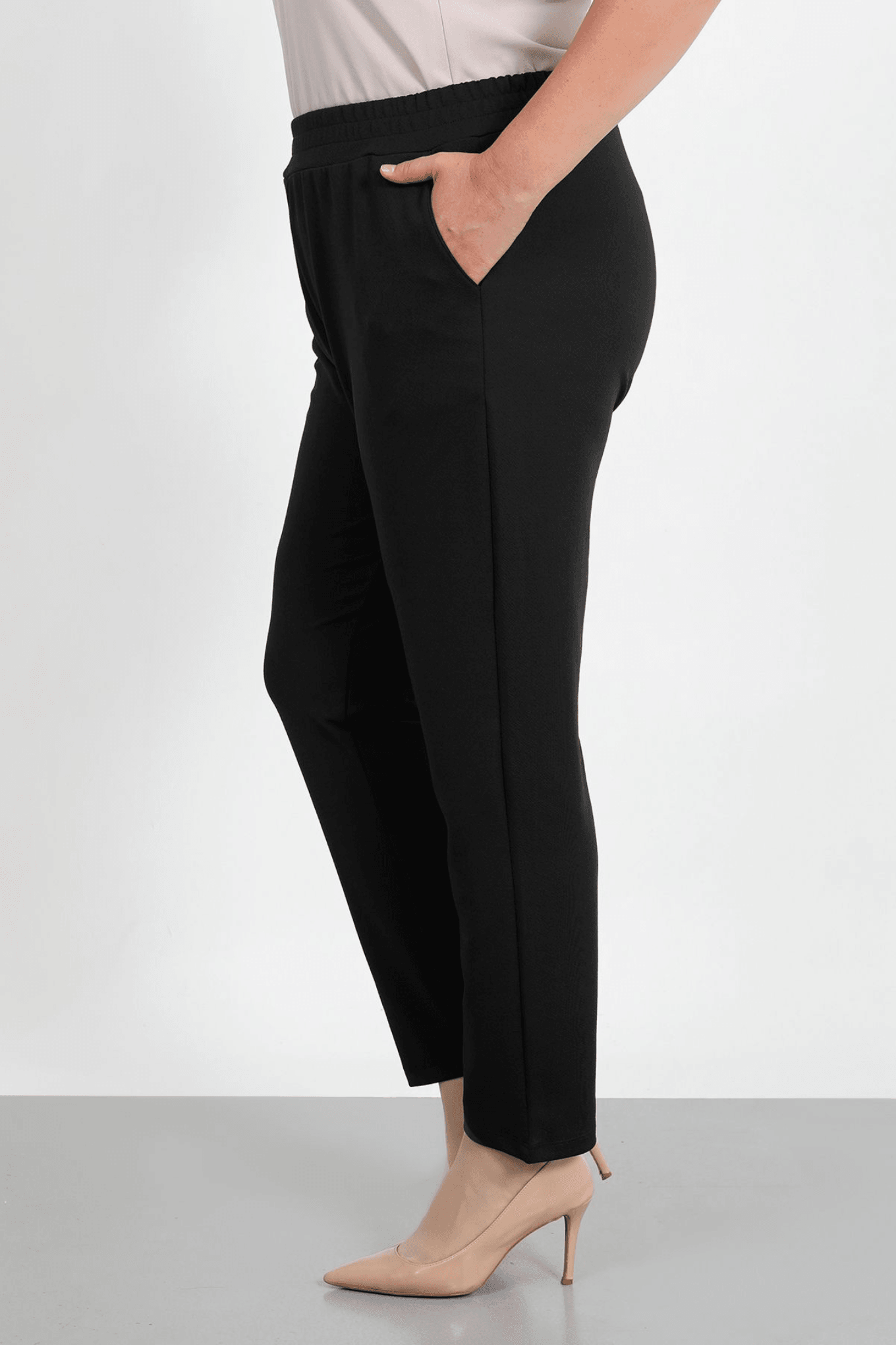  Zara Krep Büyük Beden 3 Lü Tayt Pantolon 