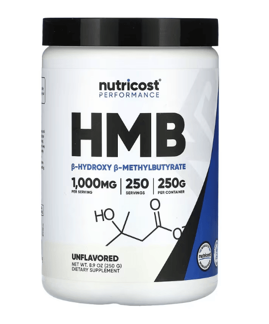 Nutricost Performance HMB Powder 250 Grams - Gluten Free & Non-GMO - USA