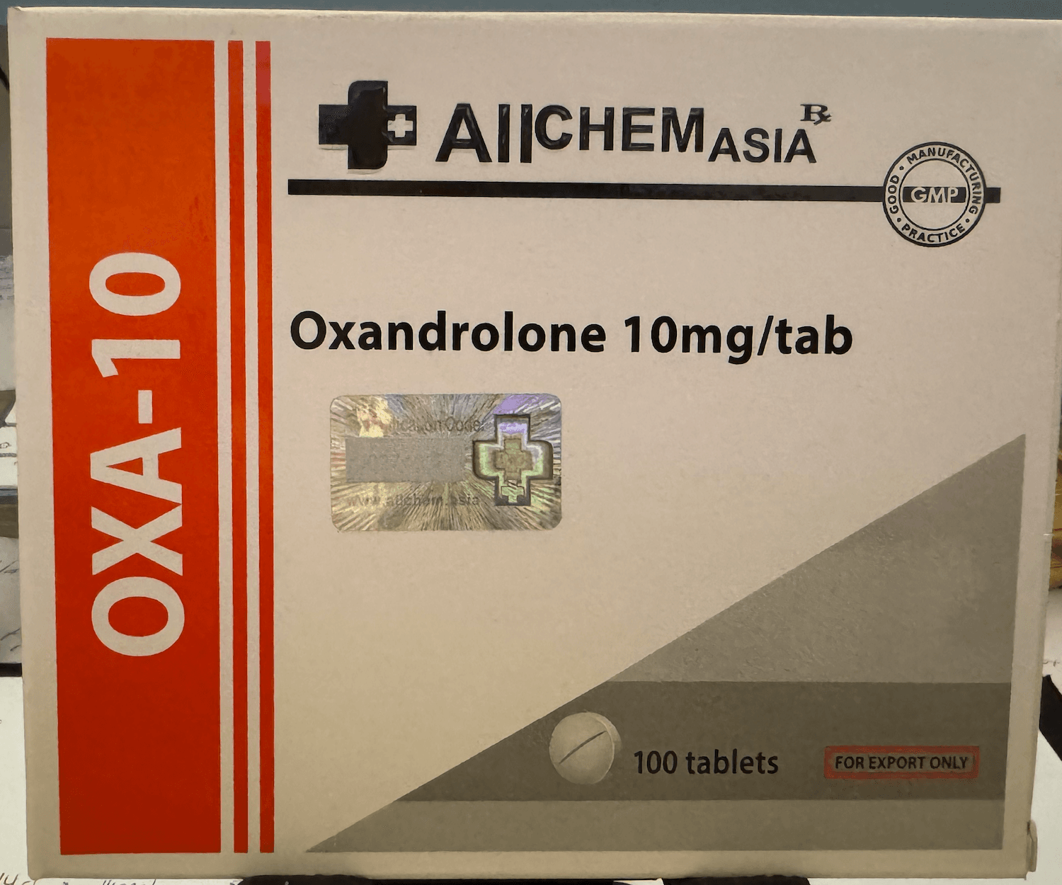 AIICHEM ASIA OXA-10 - Oxandralonne 100 Tablet