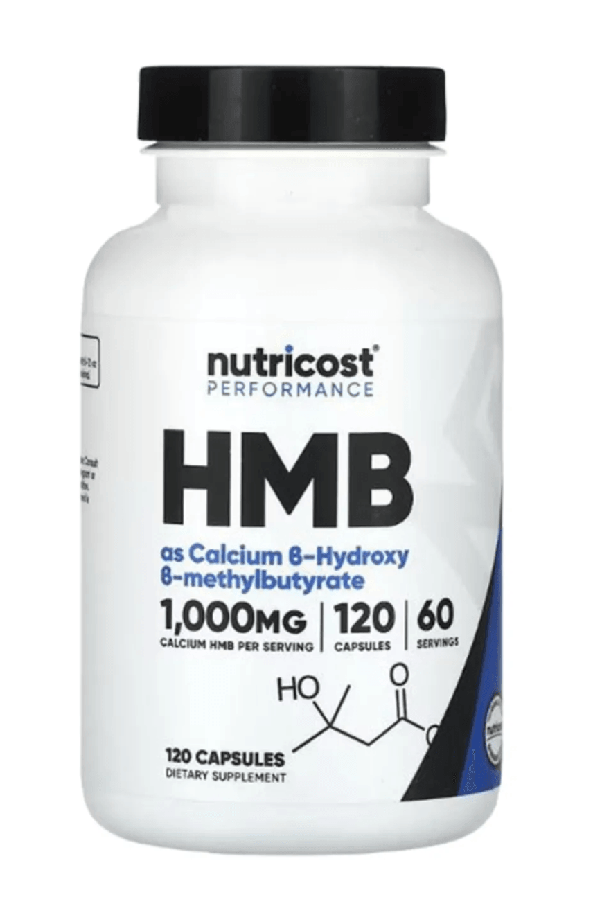 Nutricost HMB (Beta-Hydroxy Beta-Methylbutyrate) 1000mg (120 Capsules) USA