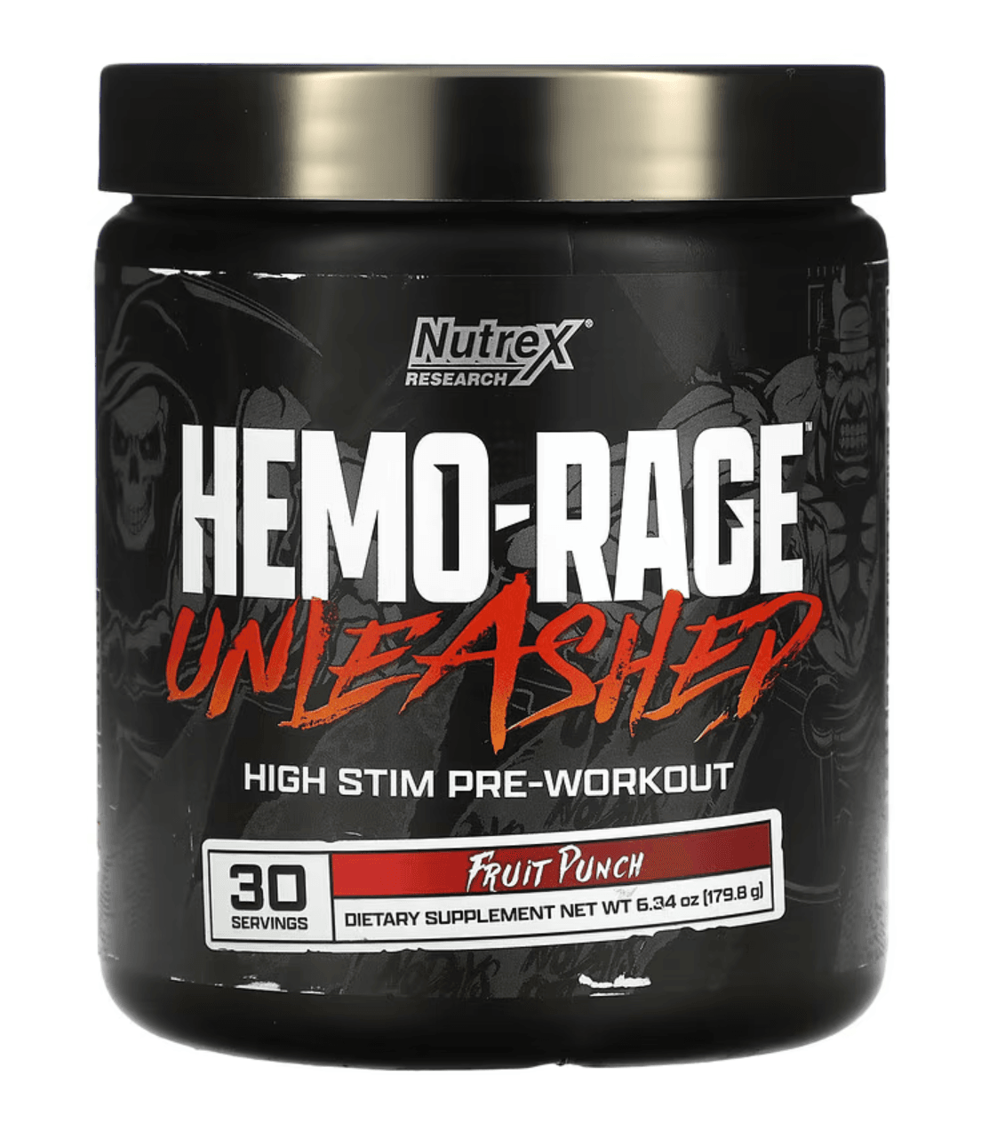 Nutrex Research, Hemo-Rage, Unleashed, High Stim Pre-Workout (179.8 g).EU Değil. Usa Versiondur.