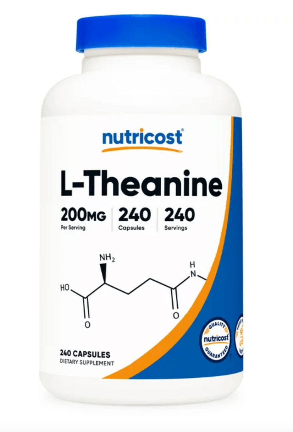 Nutricost L-Theanine 200 mg 240 Capsules.Usa