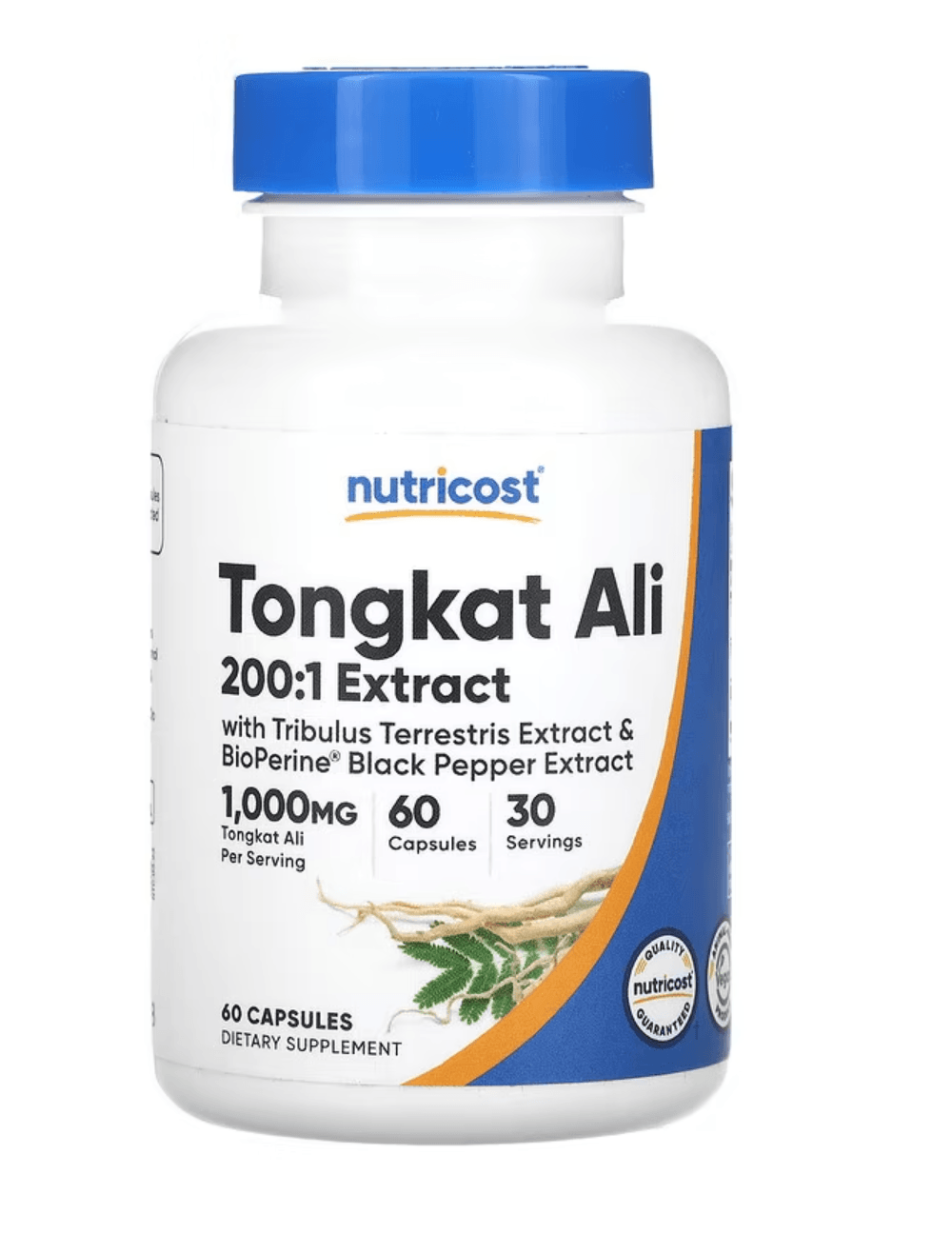 Nutricost Tongkat Ali 500mg 60 Capsules.TR TEK YETKİLİ SATICISINDAN.