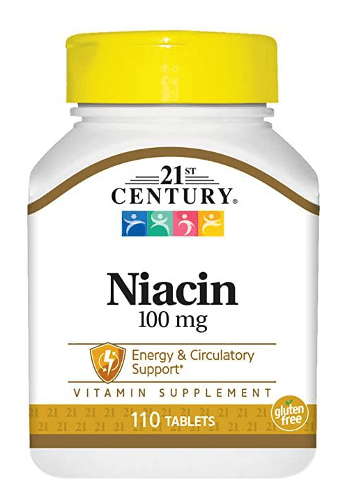 21st  Century  Niacin  100mg  110 Tablets USA Version