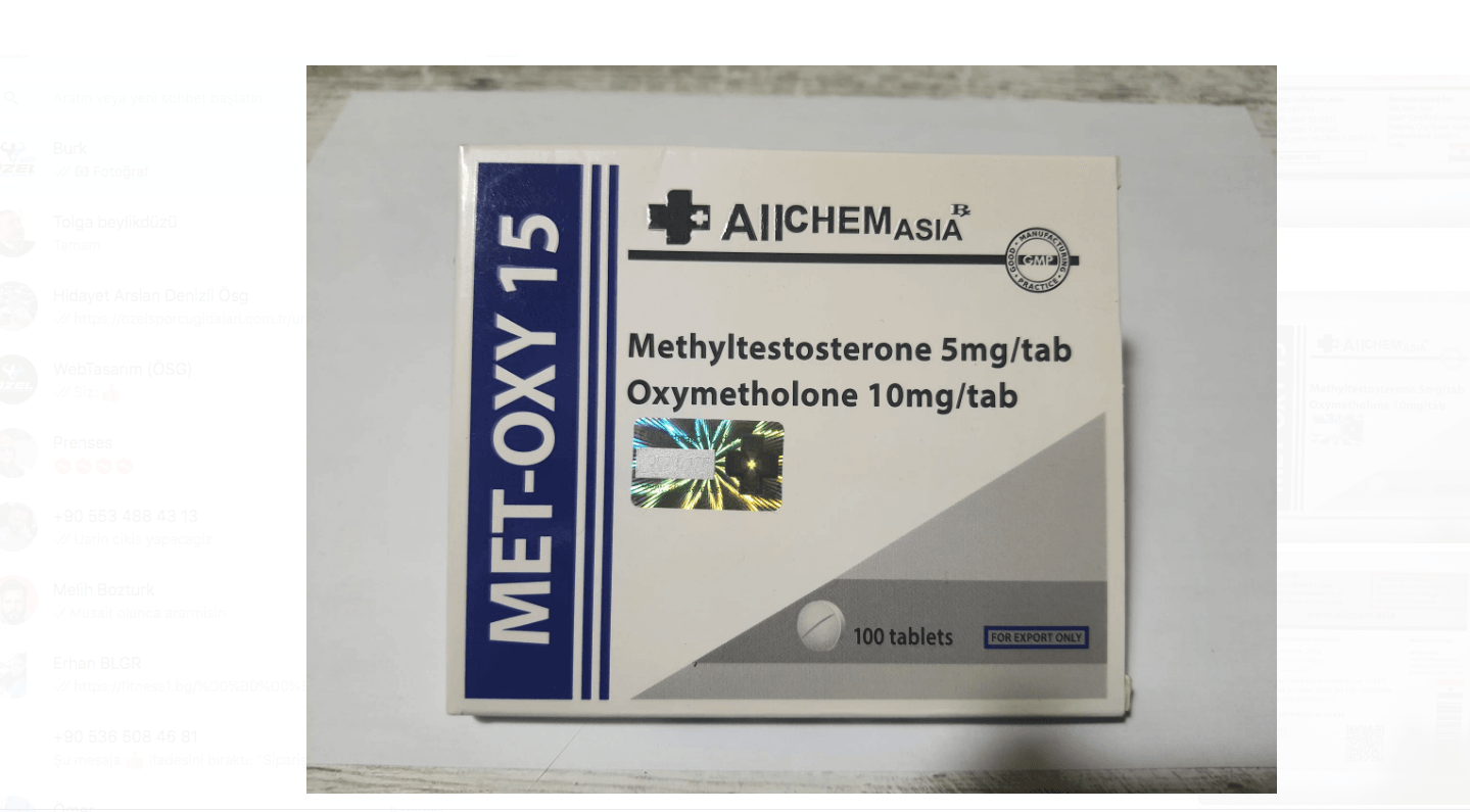 AIICHEM ASIA MET-OXY 15 100 Tablet