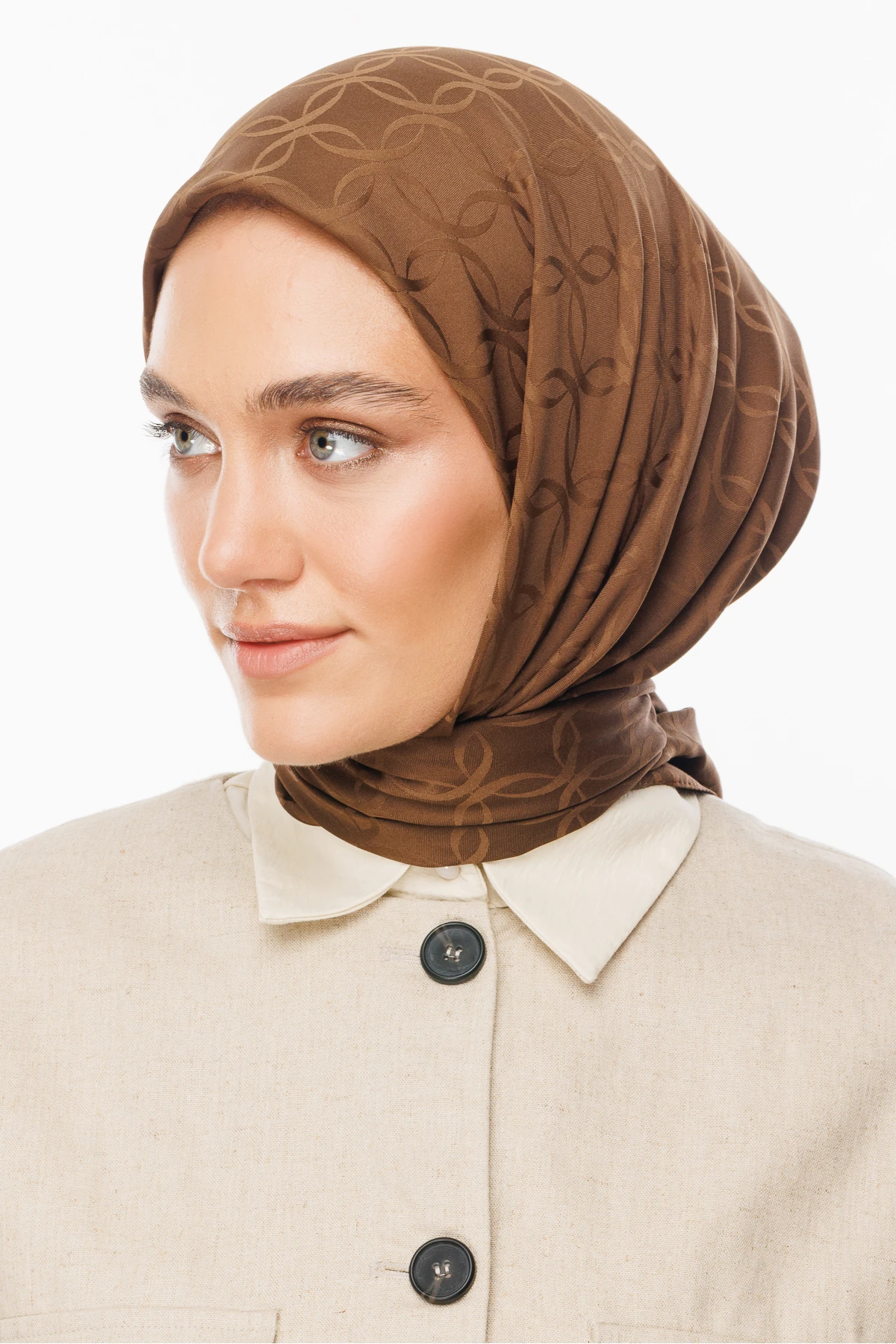 London Desen İpeksi Jakar Eşarp