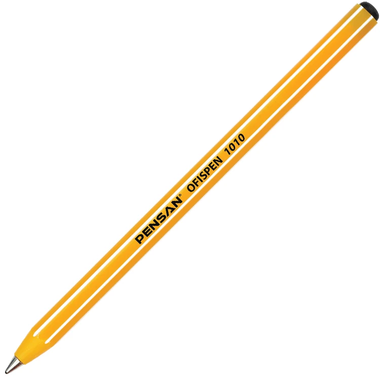 Pensan 1010 Tükenmez Kalem Siyah 1 mm 1 Kutu 60 Adet