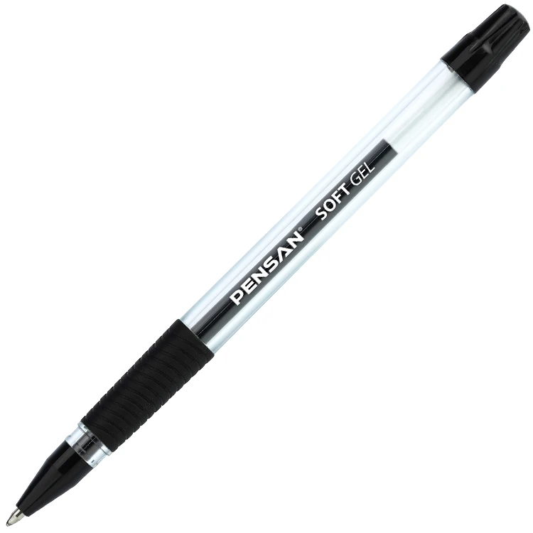 Pensan Soft Gel Tükenmez Kalem 0.7 Mm Siyah 2400