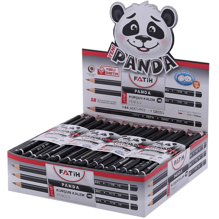 Fatih Kurşun Kalem Panda Yuvarlak 1 Adet