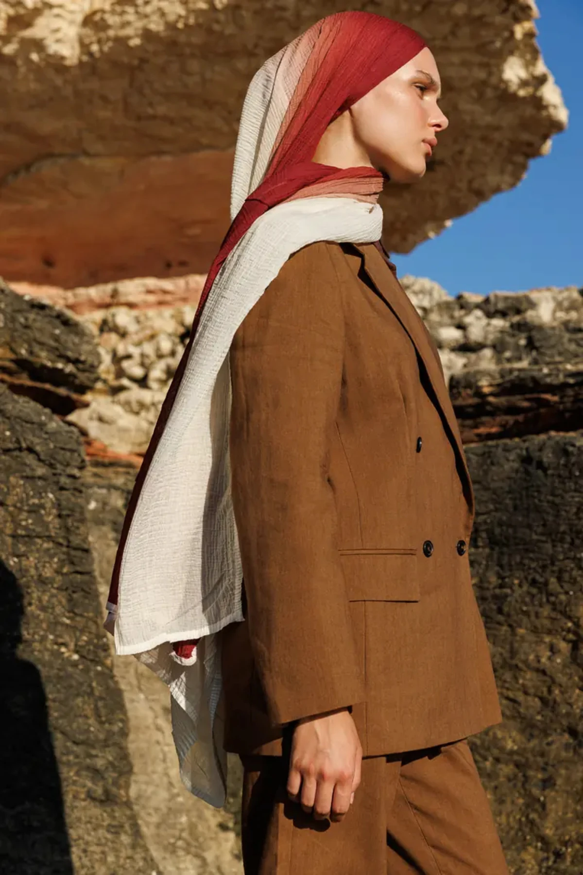 Degrade Müslin Şal