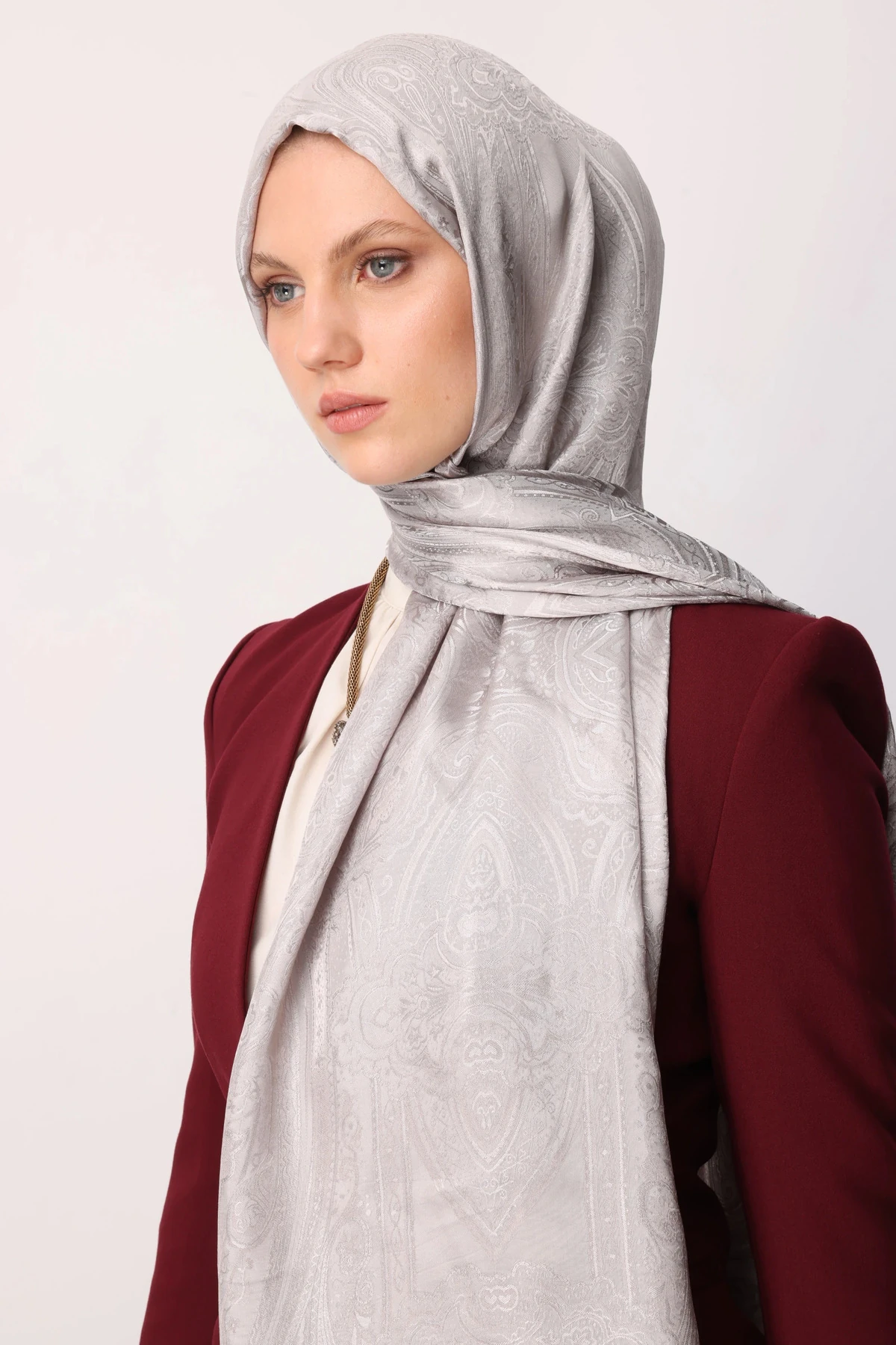 Moren Desen Shine Line Şal