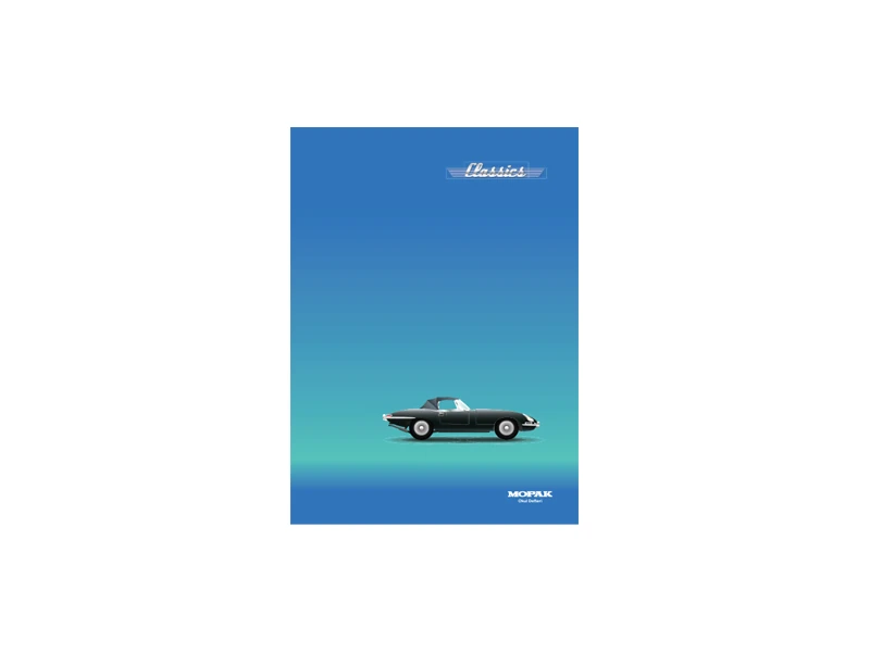 Mopak A4 Karton Kapak Defter 40 Yaprak Kareli