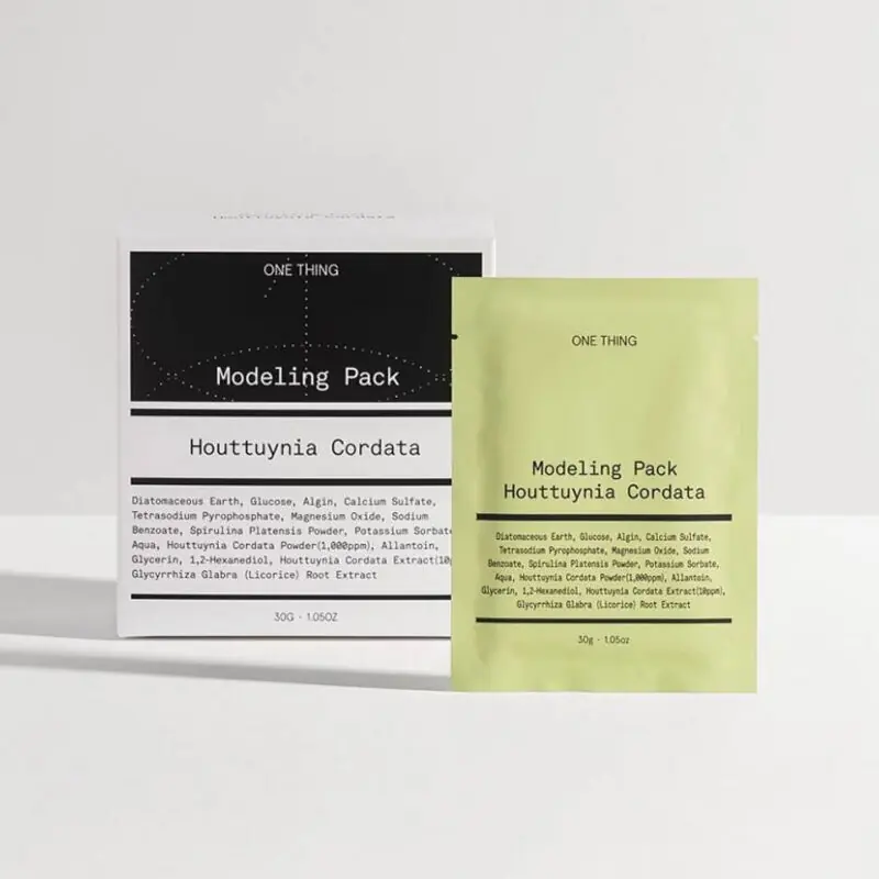 One Thing Modeling Mask One Thing Houttuynia Cordata Modeling Maske 30 g x 7