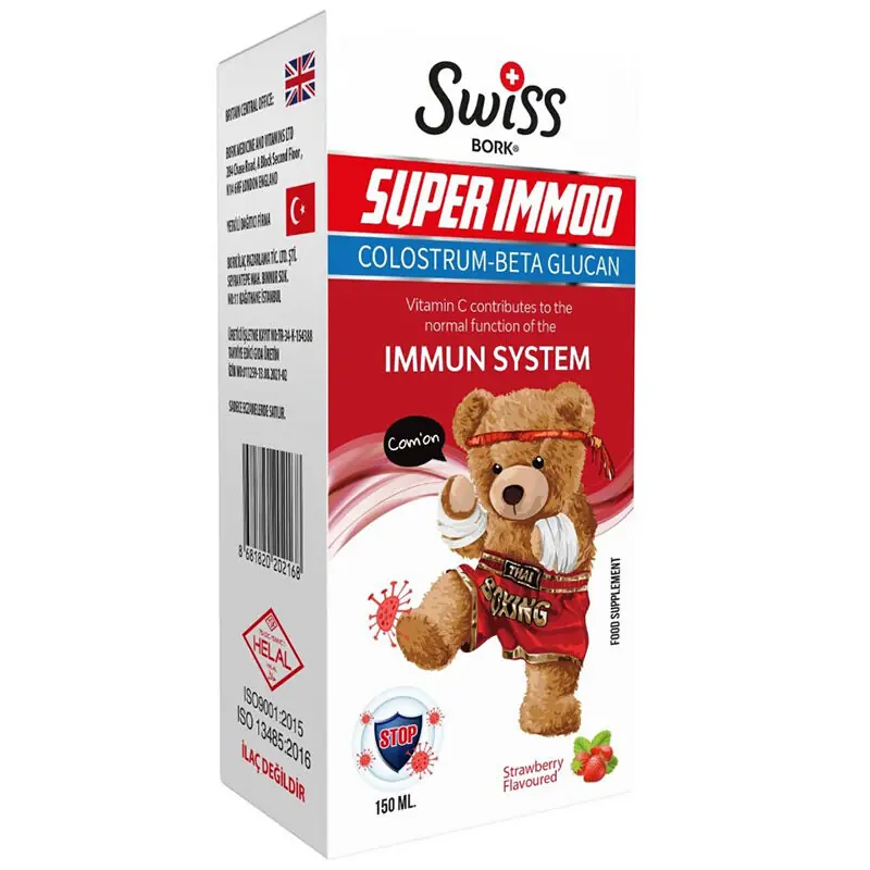 Immoo Swiss Bork Super Immoo Takviye Edici Gıda 150 ml