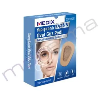 Medix Yapışkan Oval Gözpedi 5'li