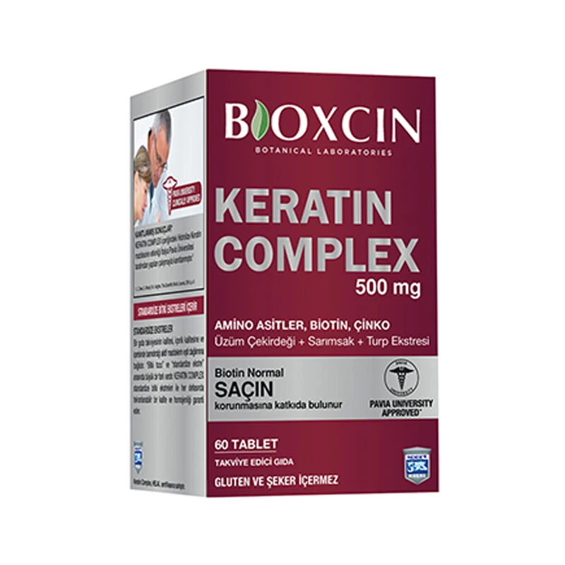 Bioxcin Forte Keratin Complex Takviye Edici Gıda 60 Tablet