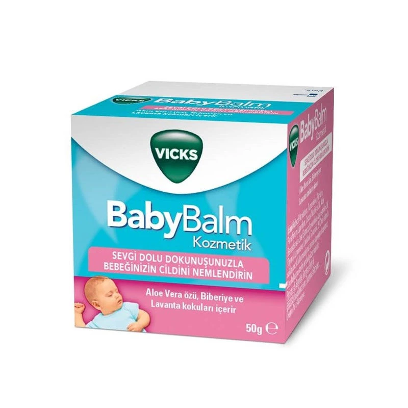 Vicks Be Vicks BabyRub Bebekler İçin Nemlendirici Balm 50 gr