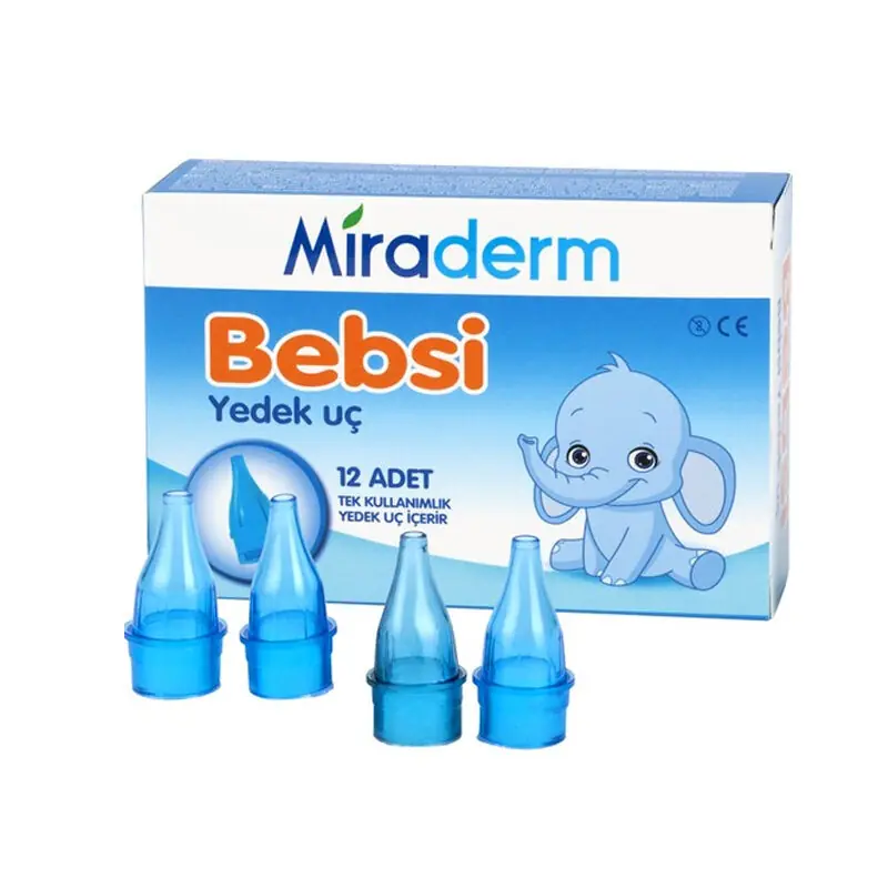 Miraderm Bebsi Burun Aspiratör Ucu Yedek 12 Adet