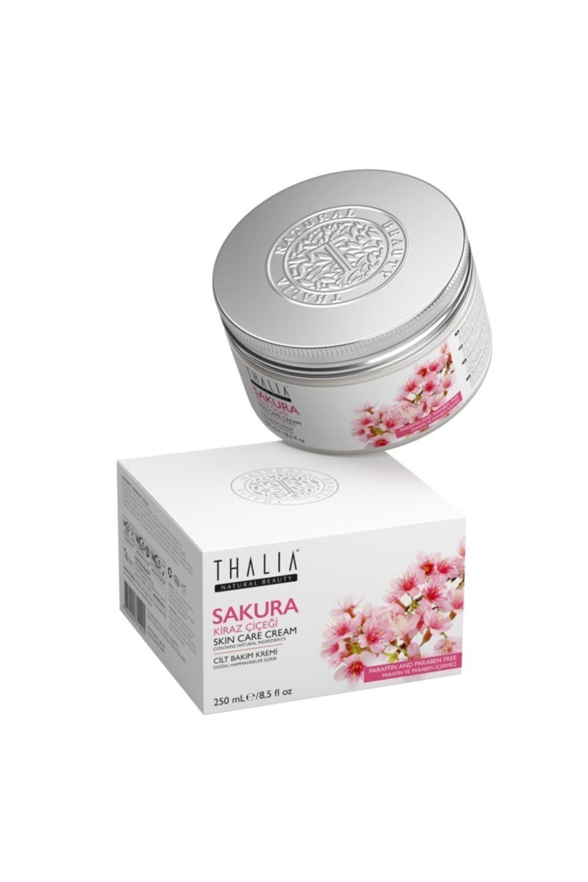 Kırışıklık Önleyici Sakura Özlü Cilt Bakım Kremi - 250 ml