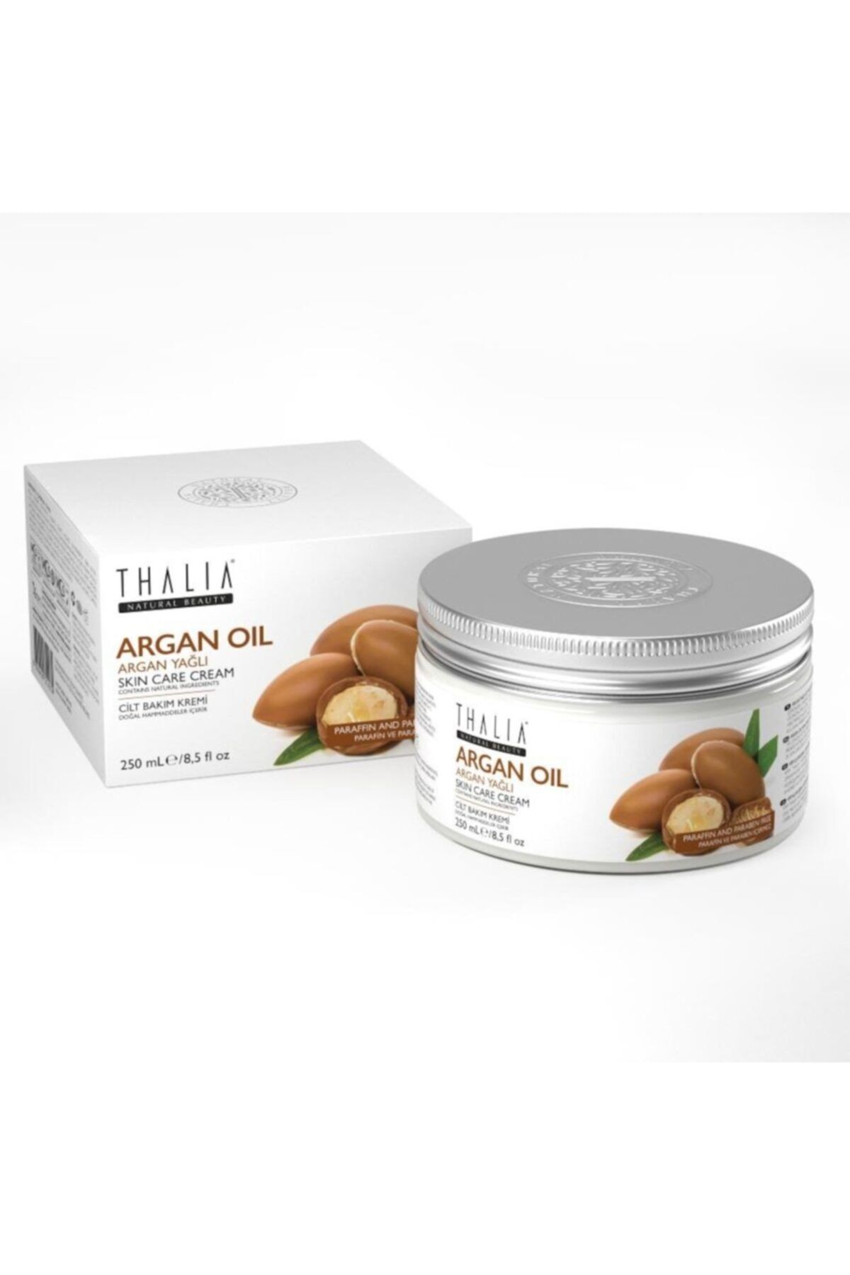 Kırışıklık Önleyici Argan Yağlı Cilt Bakım Kremi - 250 ml Yoğun Nem