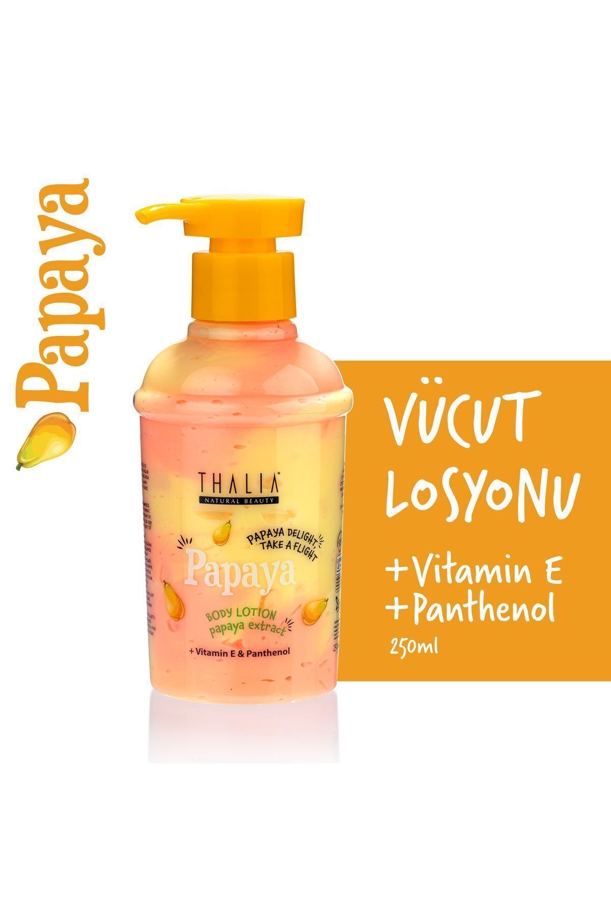 Papaya Kokulu El ve Vücut Losyonu 250ml