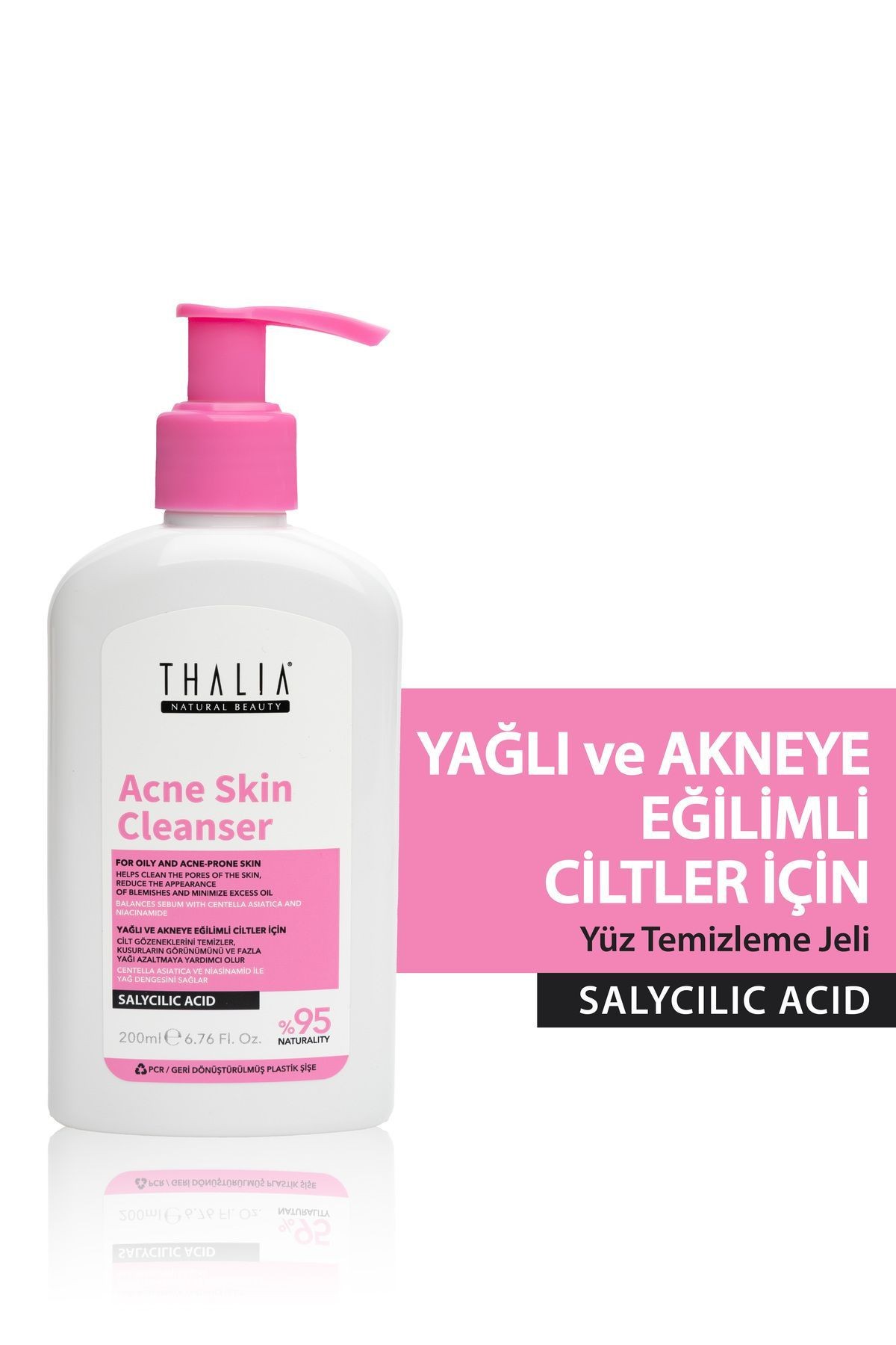 Gözenek ve Akne Gidermeye Yardımcı Salisilik Asit & Niacinamide İçerikli Yüz Temizleme Jeli 2