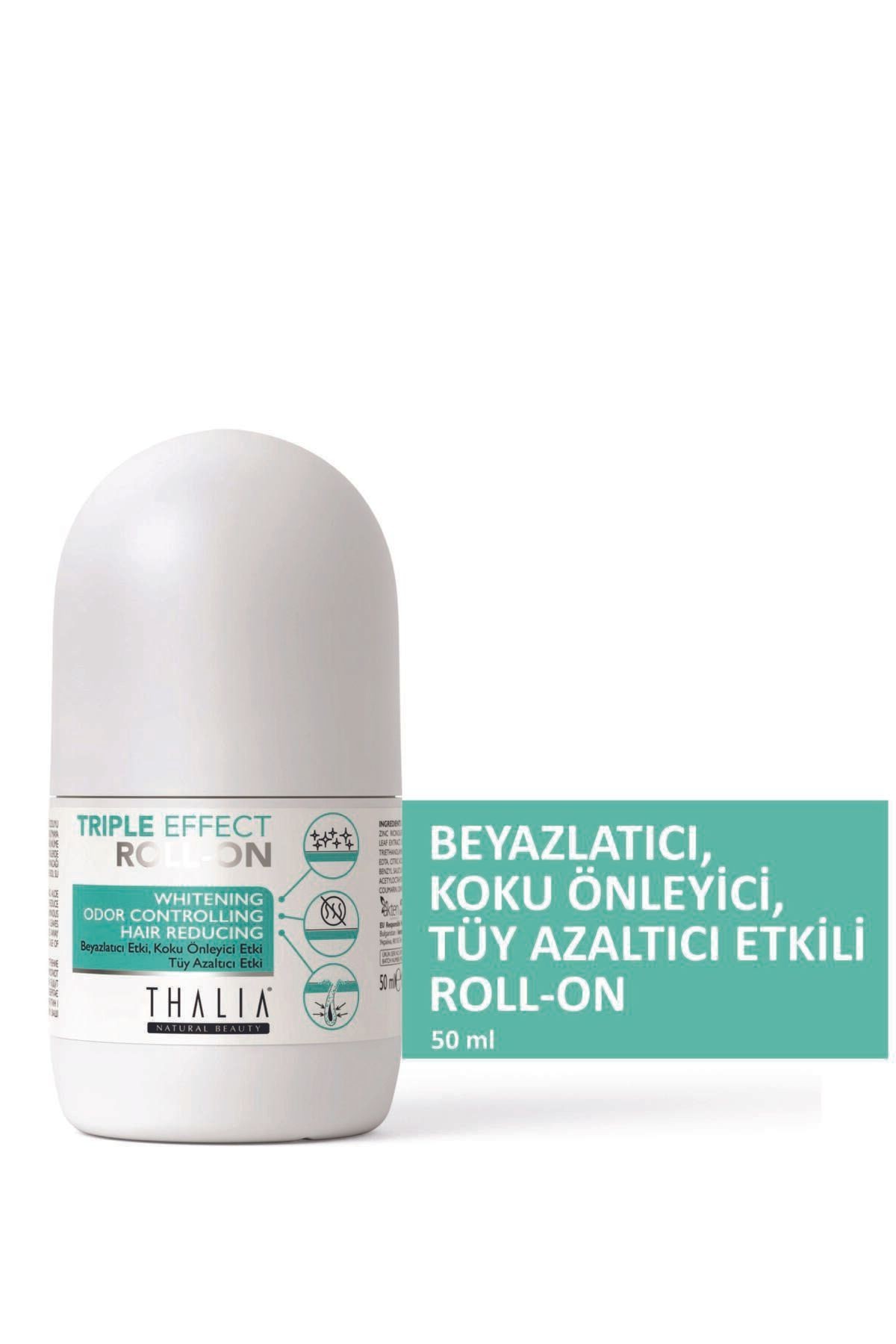 Tüy Azaltmaya & Beyazlatmaya Yardımcı Koku Önleyici Unisex Roll-on 50ml