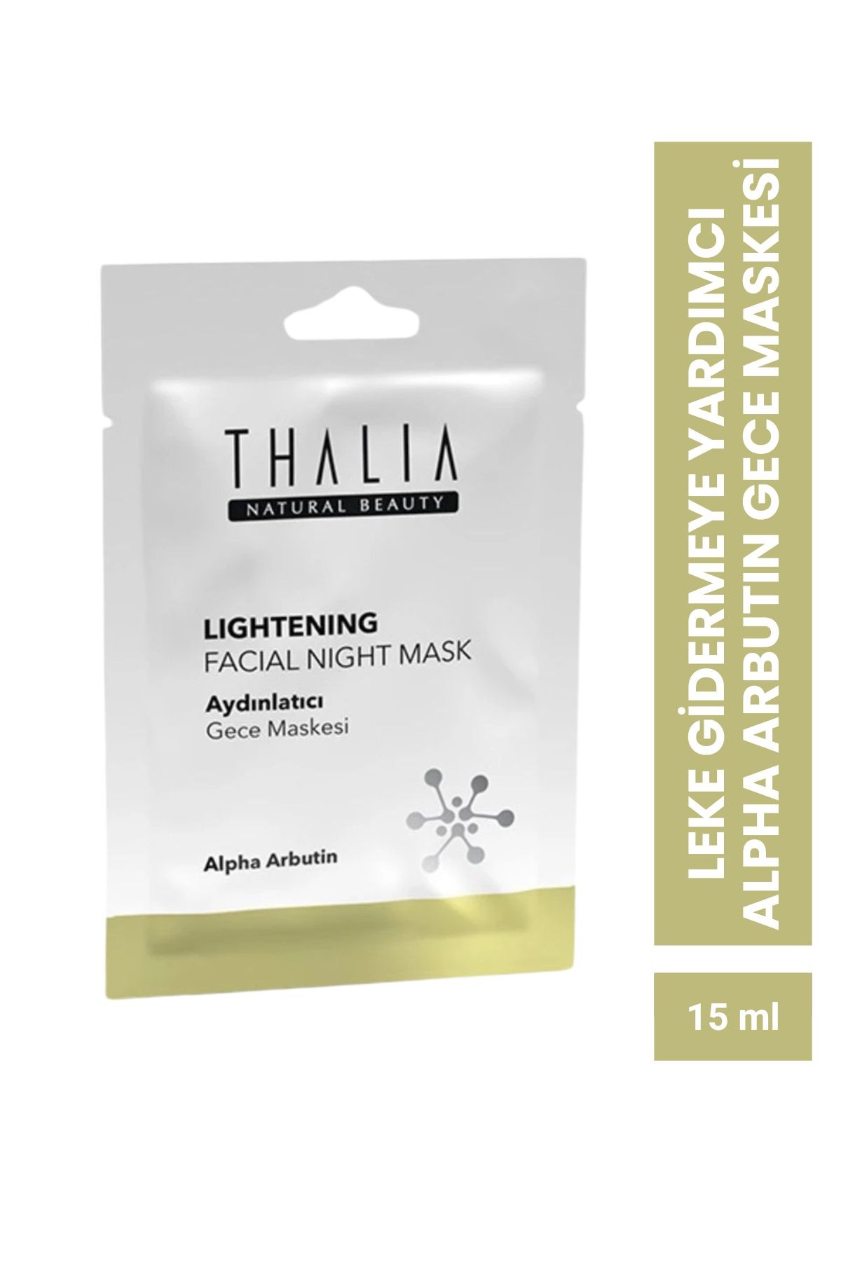 Leke Gidermeye Yardımcı Alpha Arbutin Gece Maskesi15ml