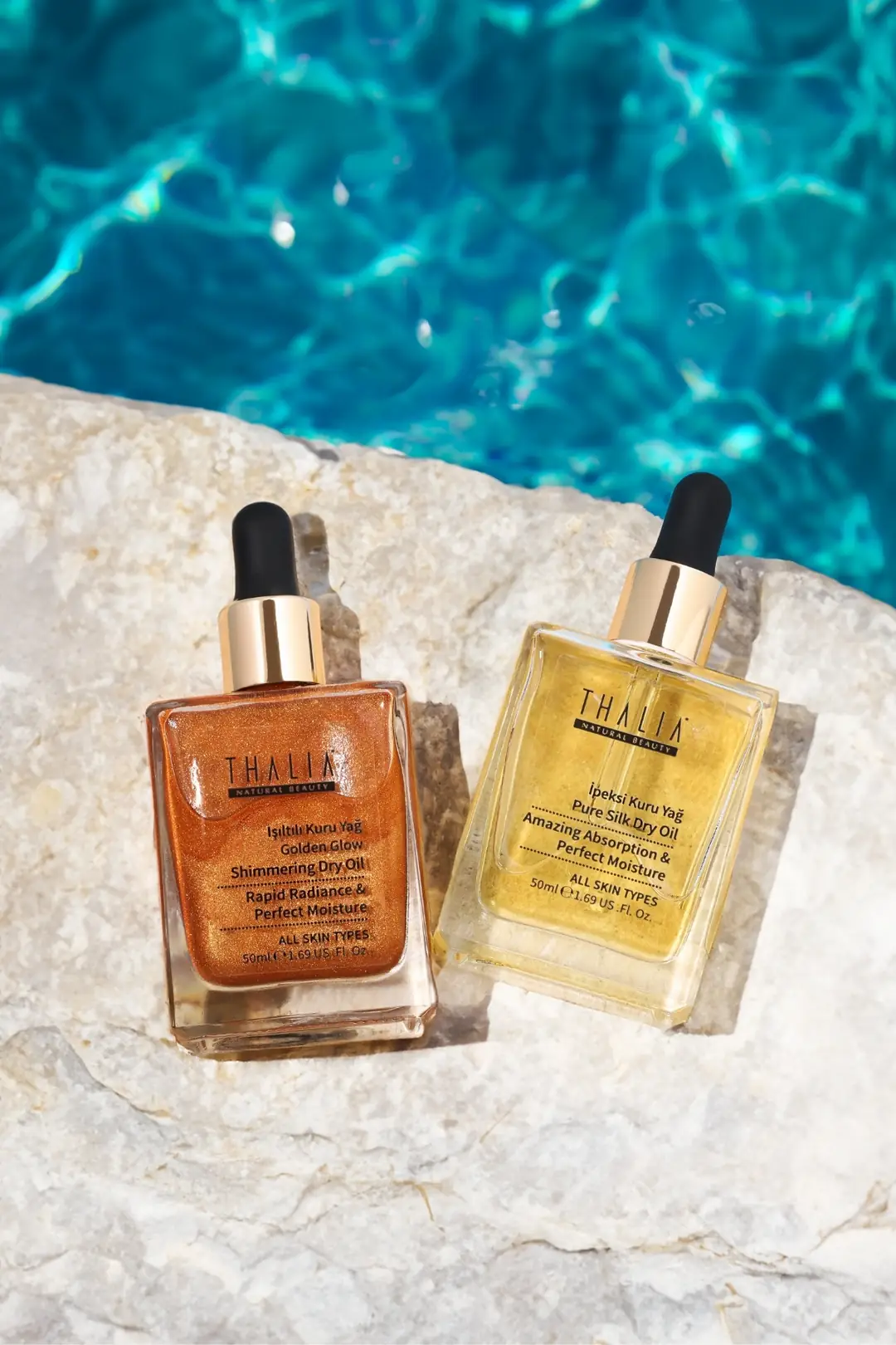 Besleyici İpeksi Nemlendiricili Kuru Yağ 50 ml