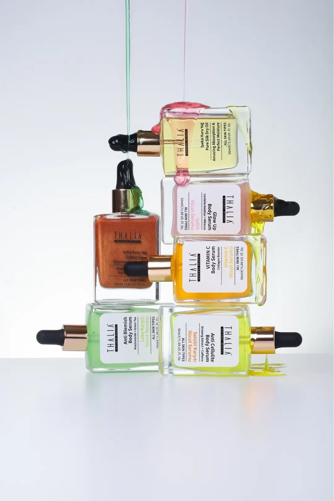 Besleyici İpeksi Nemlendiricili Kuru Yağ 50 ml