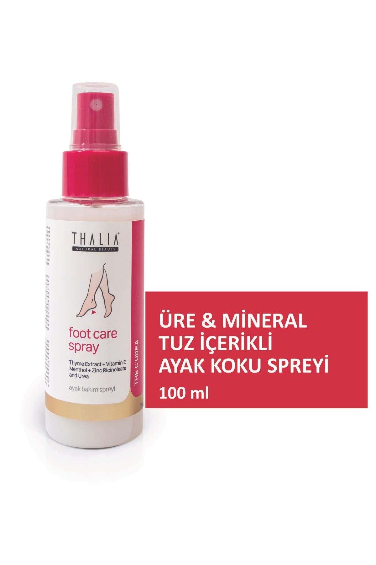 Üre & Mineral Tuz İçerikli Ayak Kokusunu Önlemeye Yardımcı Sprey 100ml