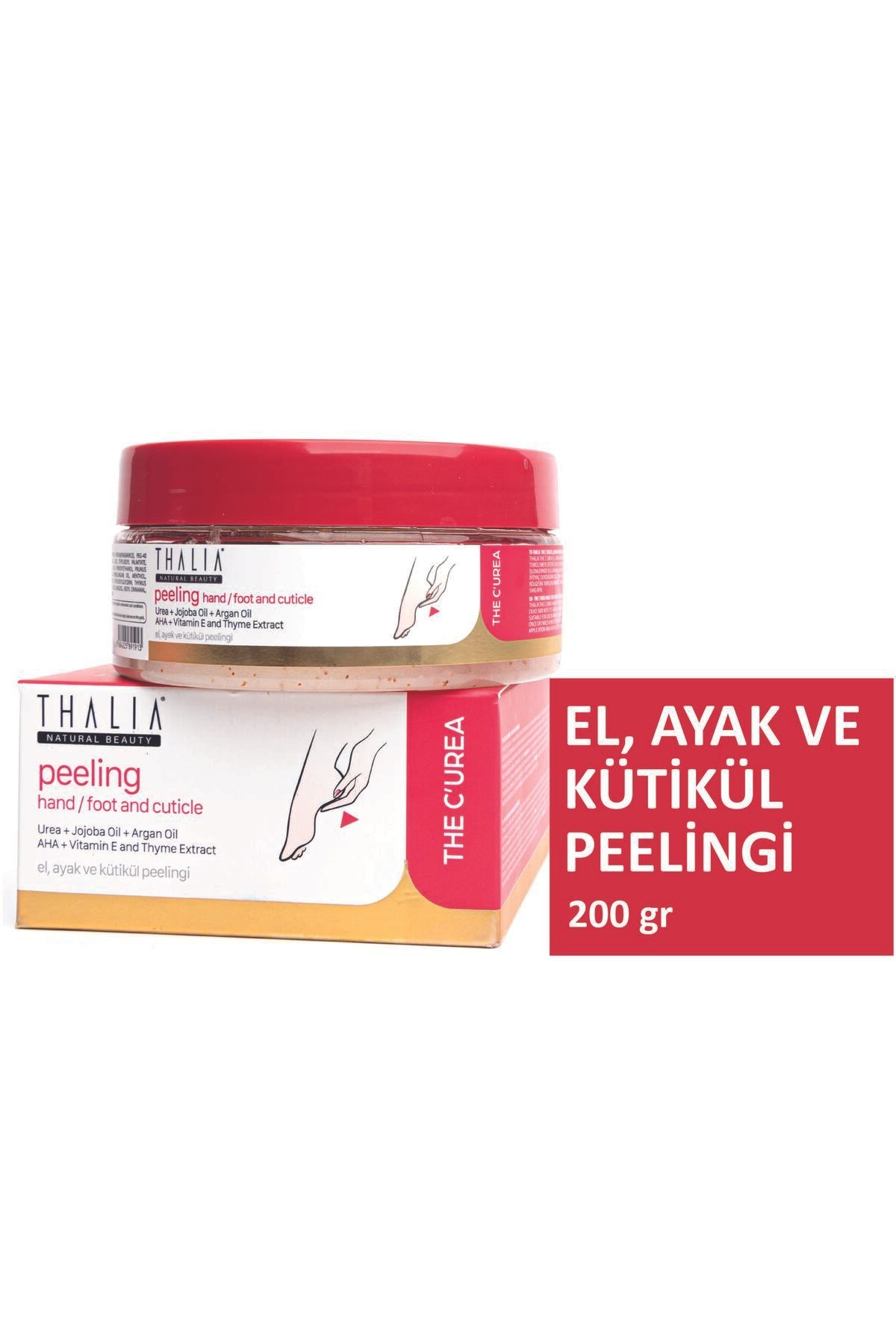 Üre & jojoba Yağı İçerikli Onarıcı El & Ayak Kütikül Bakım Peelingi 200gr