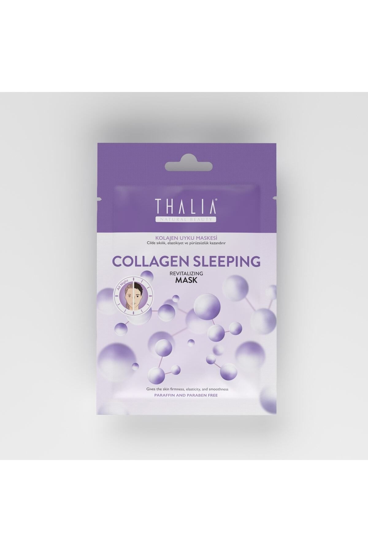 Collagen Uykuda Güzellik Yüz Maskesi 15 ml (KOLAJEN MASKE)