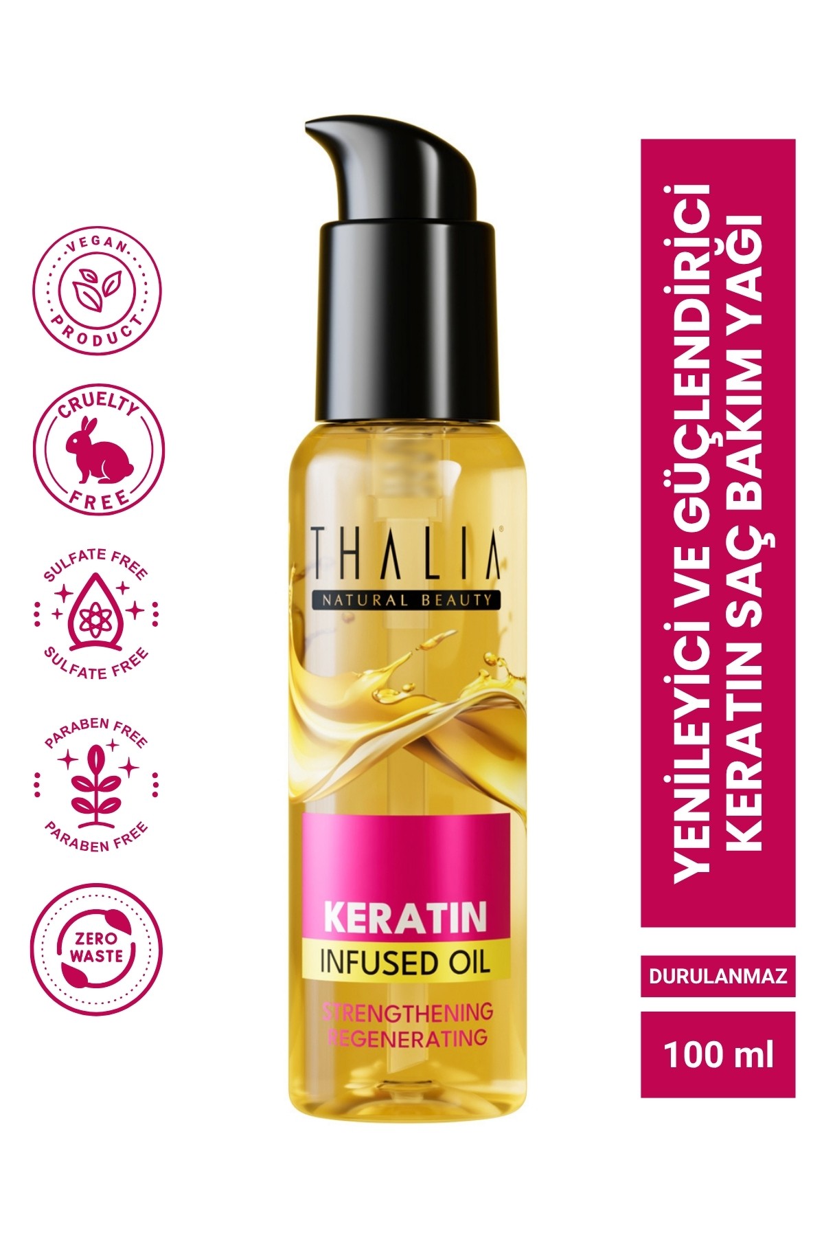 THALIA SAÇ BAKIM YAĞI KERATIN 100 ML