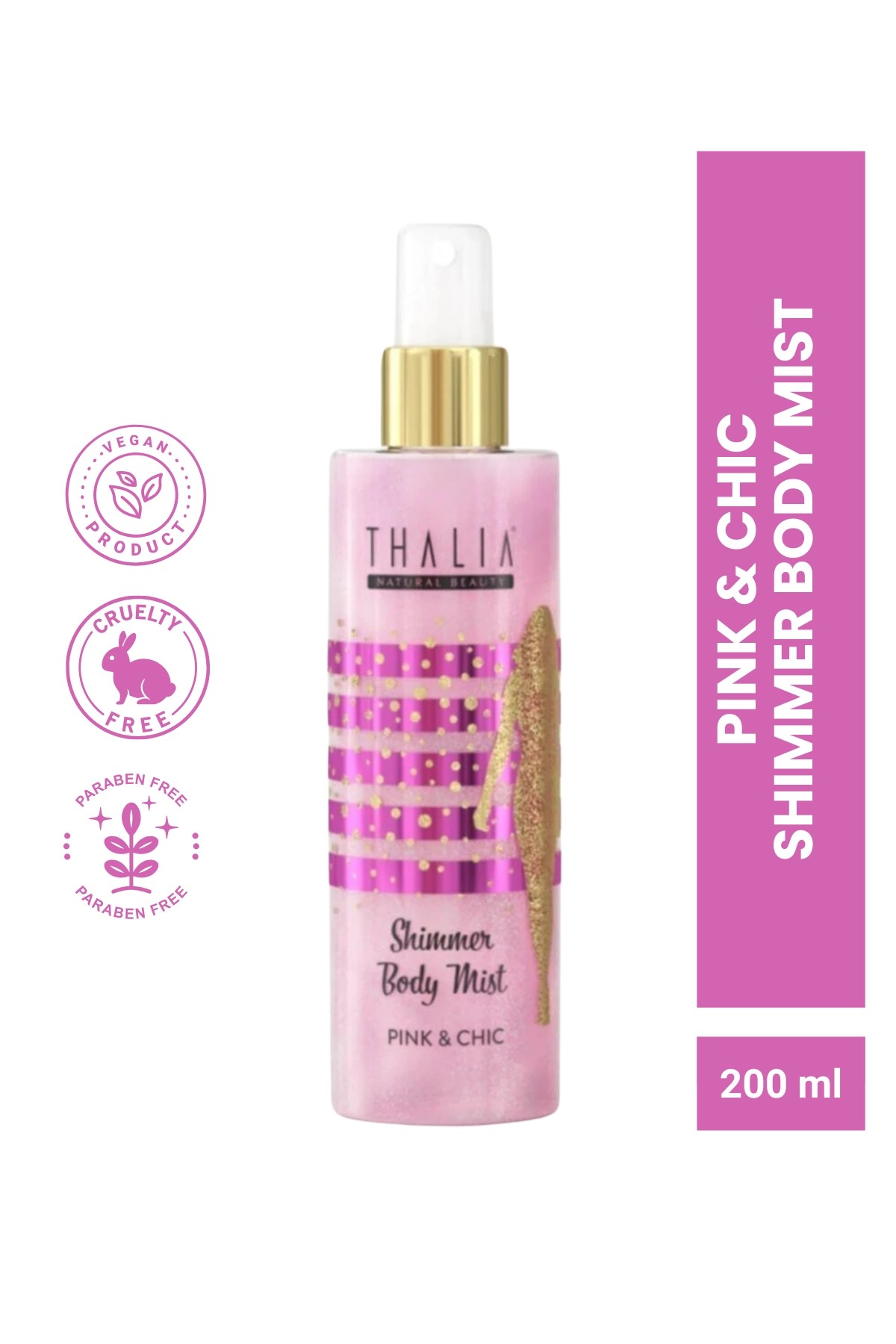 Pink&chic Shimmer Body Mist 200 ml