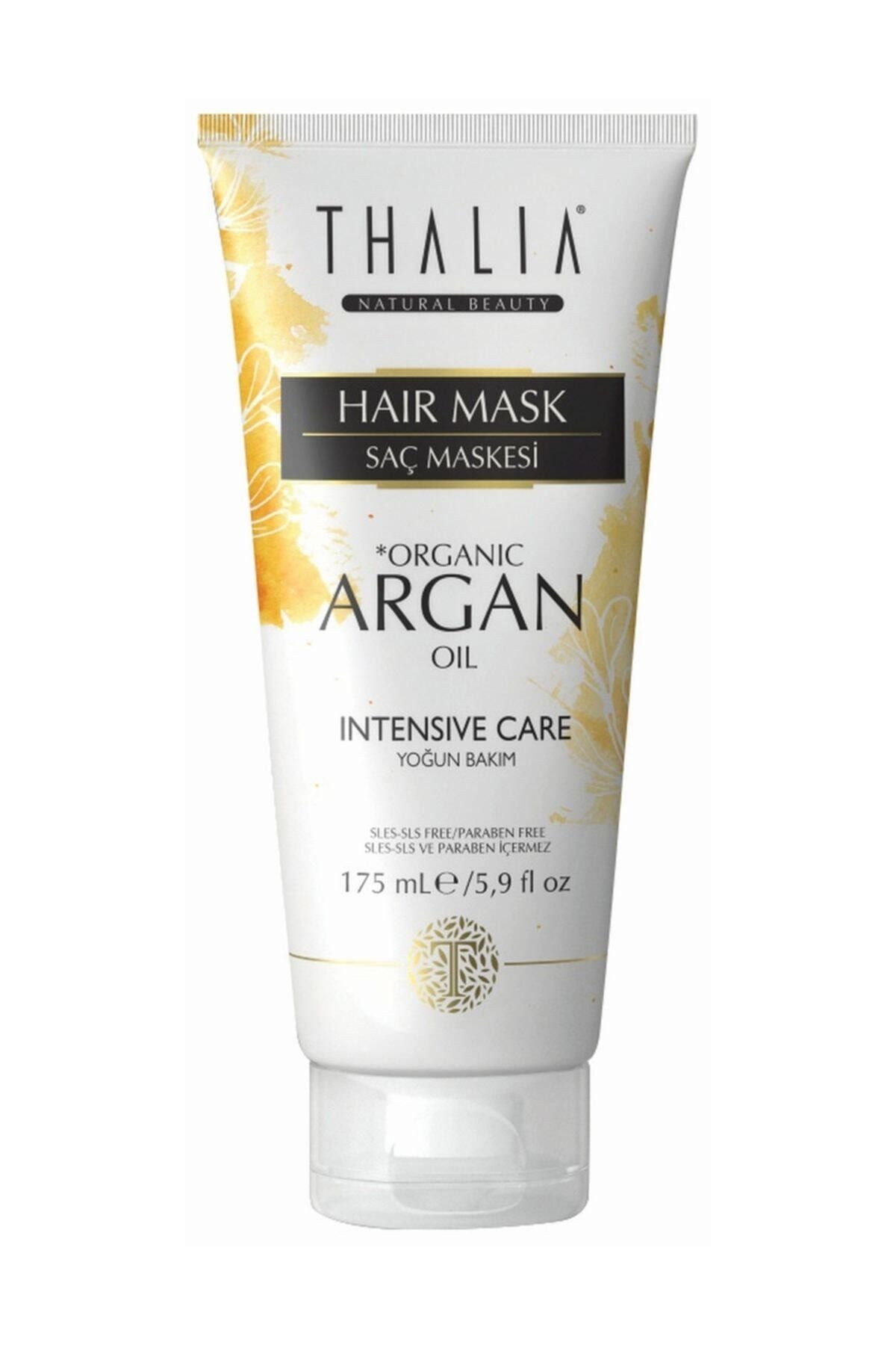 Thalia Organik Argan Yağlı Yoğun Nemlendiricili Saç Bakım Maskesi - 175 ml