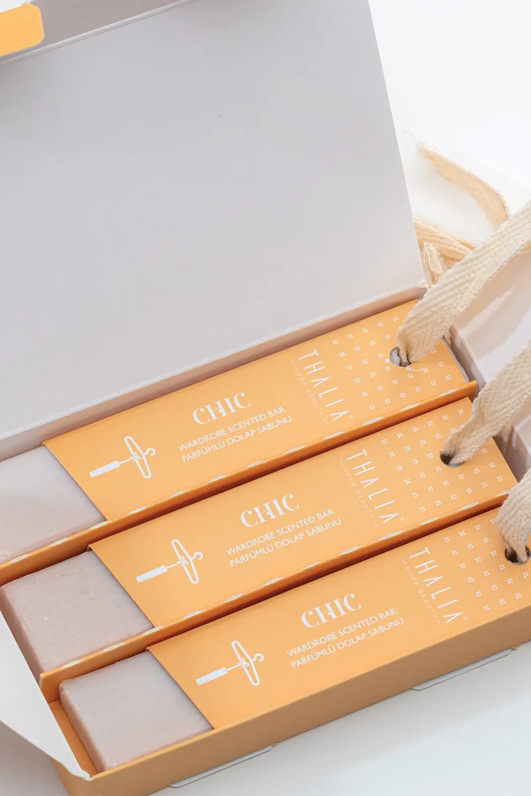 Home Portakal Çiçeği & Vanilya Kokulu İpli Dolap Kokusu Çubuğu 3 x