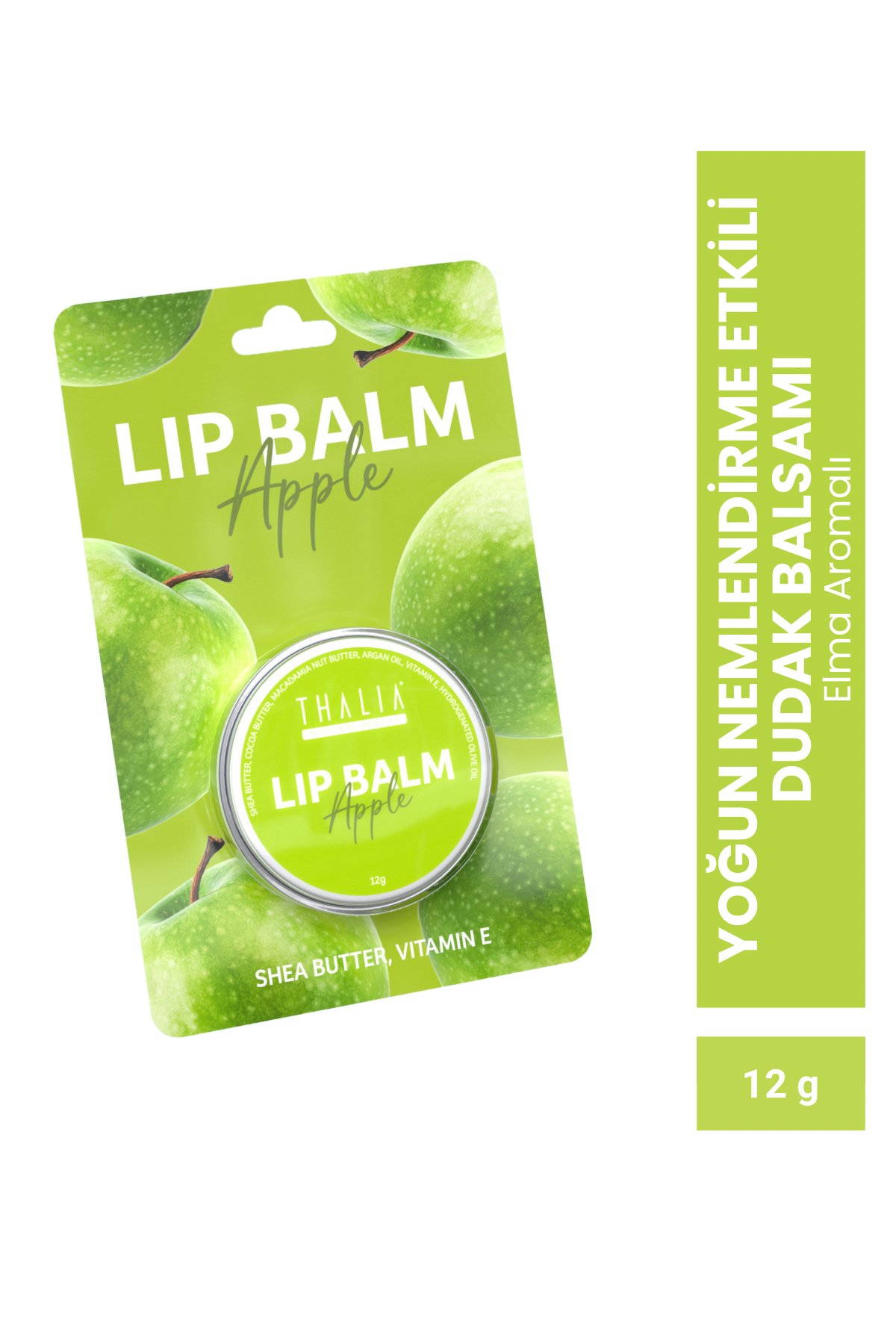 Thalia Yoğun Nemlendirici Elma Aromalı Dudak Balsamı 12 gr