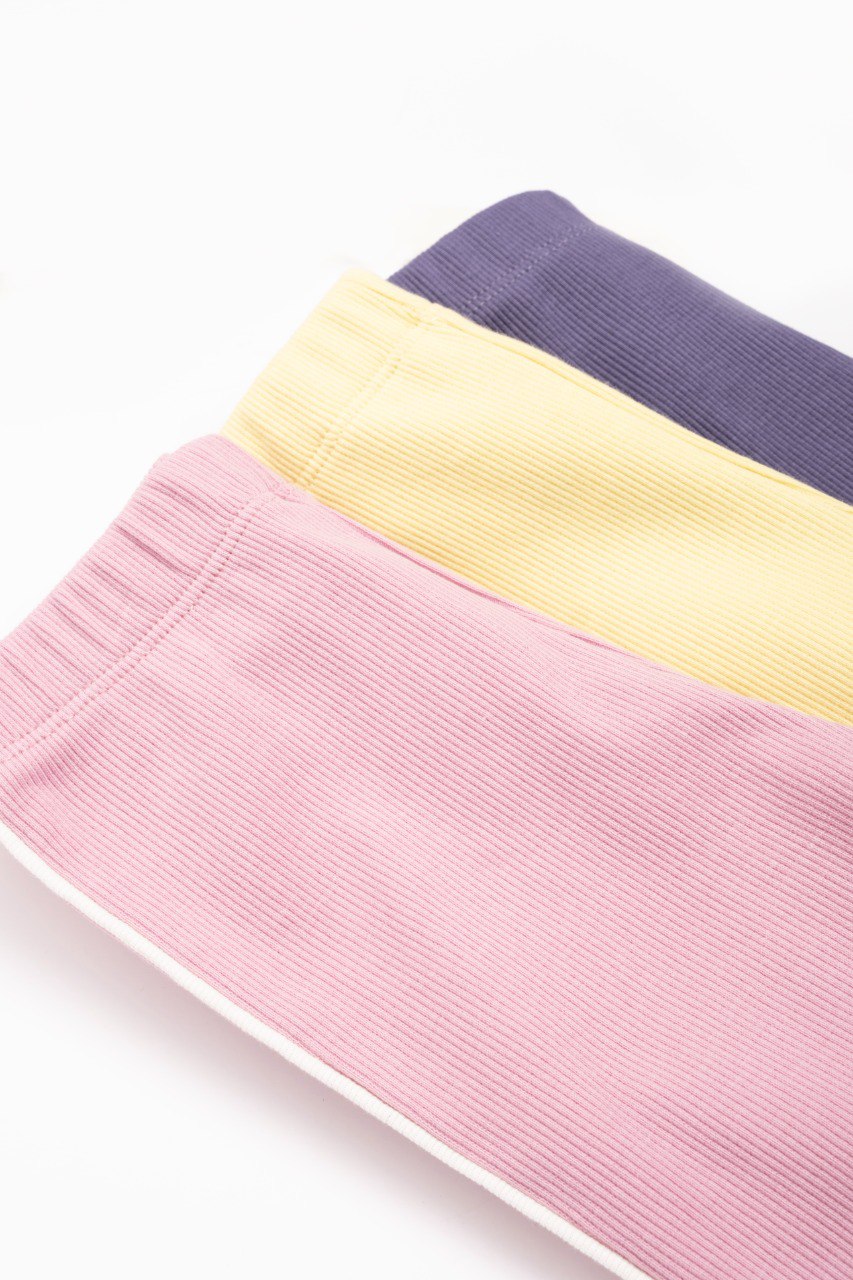 Kız Çocuk Pembe Çiçek Aplikeli Sweat & Tayt İkili Takım (1-6 Yaş)