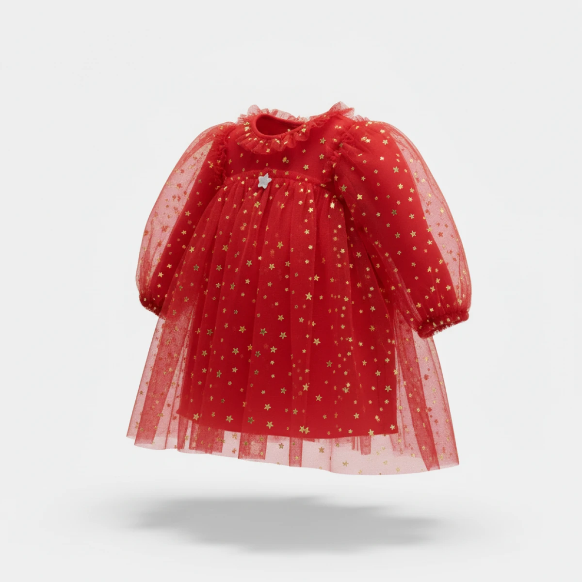 Mia Parti Elbisesi -Kırmızı