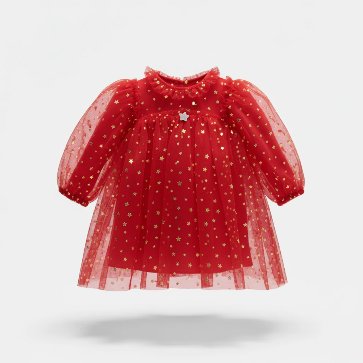 Mia Parti Elbisesi -Kırmızı