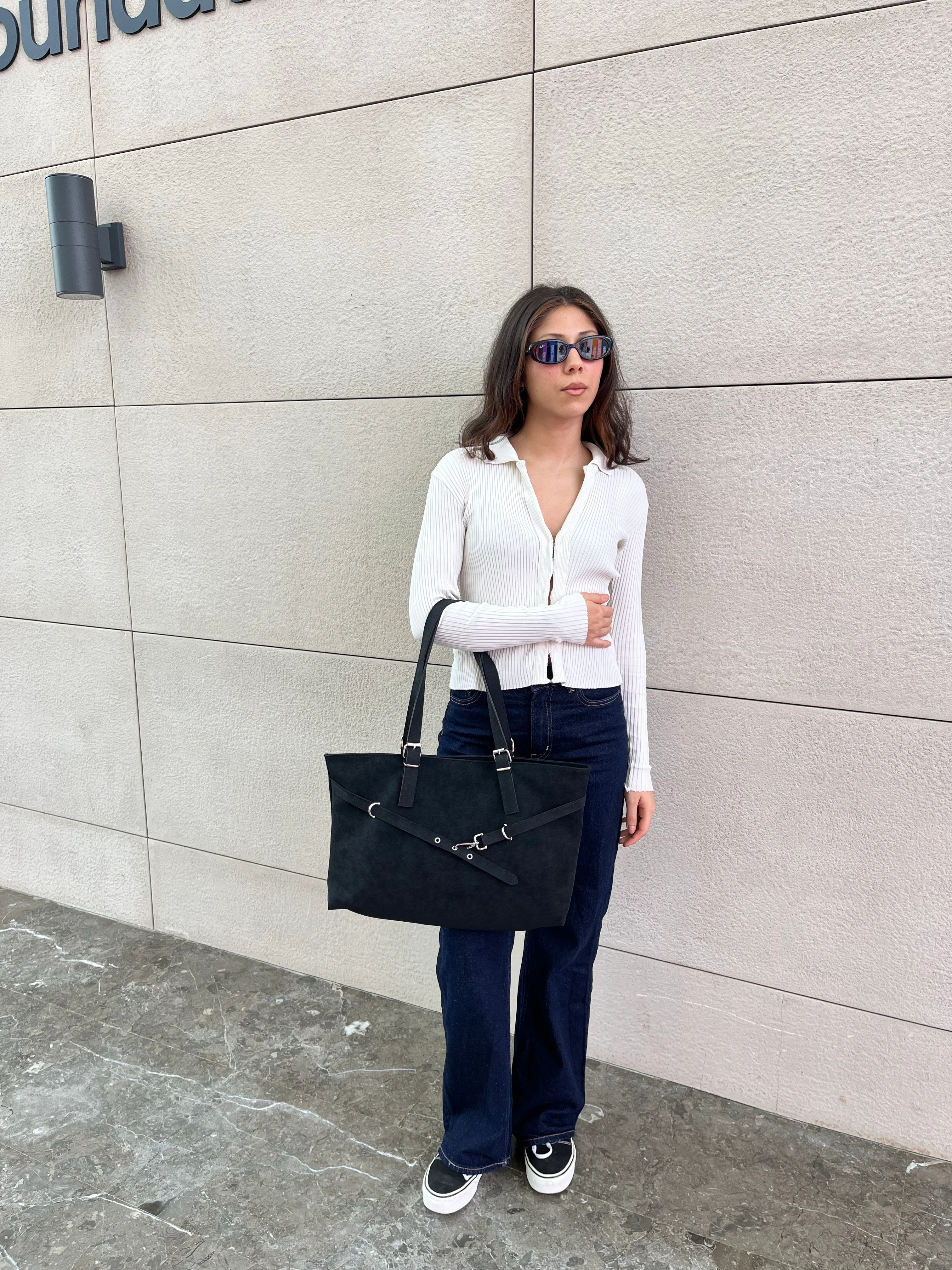 Galia/Kemer Detaylı Kadın Omuz Çantası