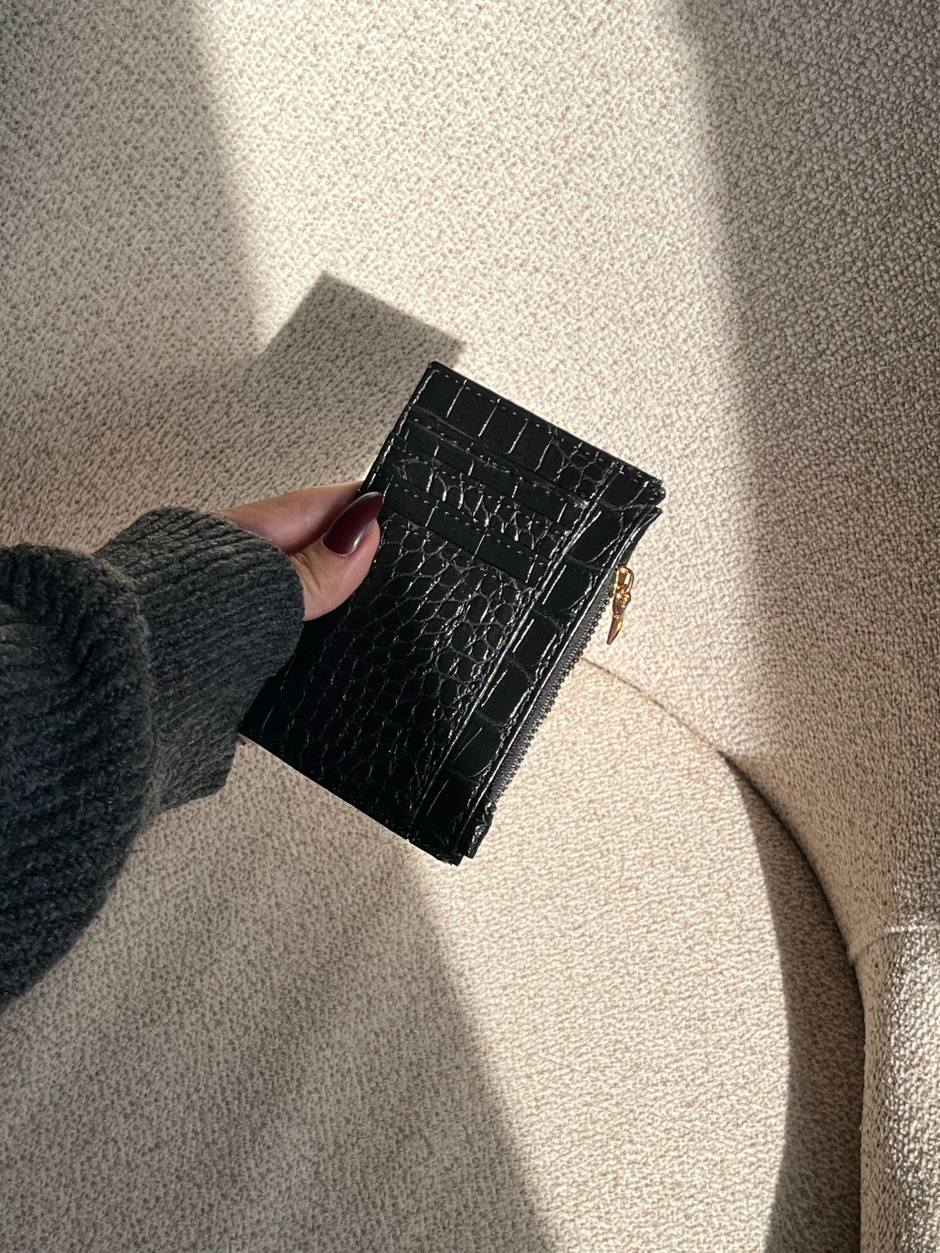 Tips / Kartlıklı Cüzdan - siyah