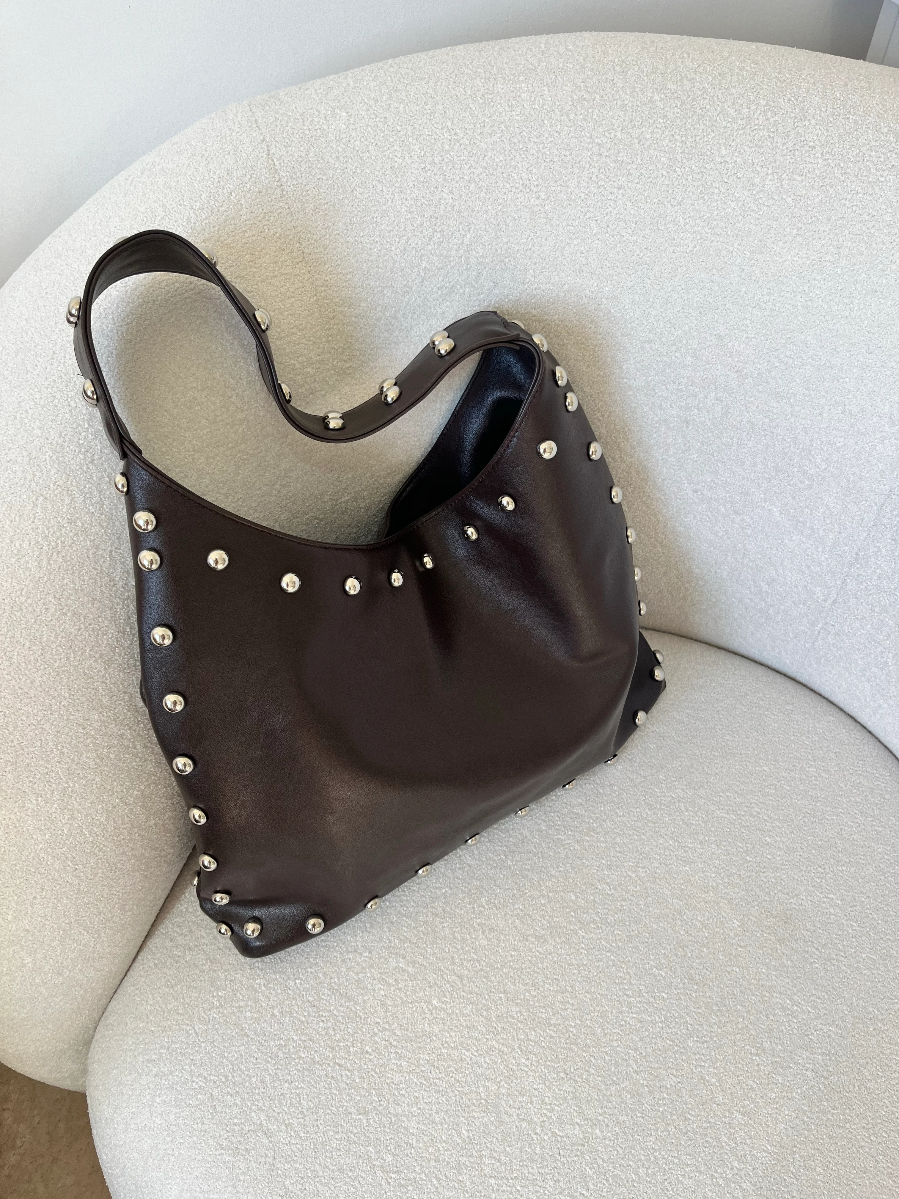 Milla /Zımbalı Suni Deri Kadın Çanta