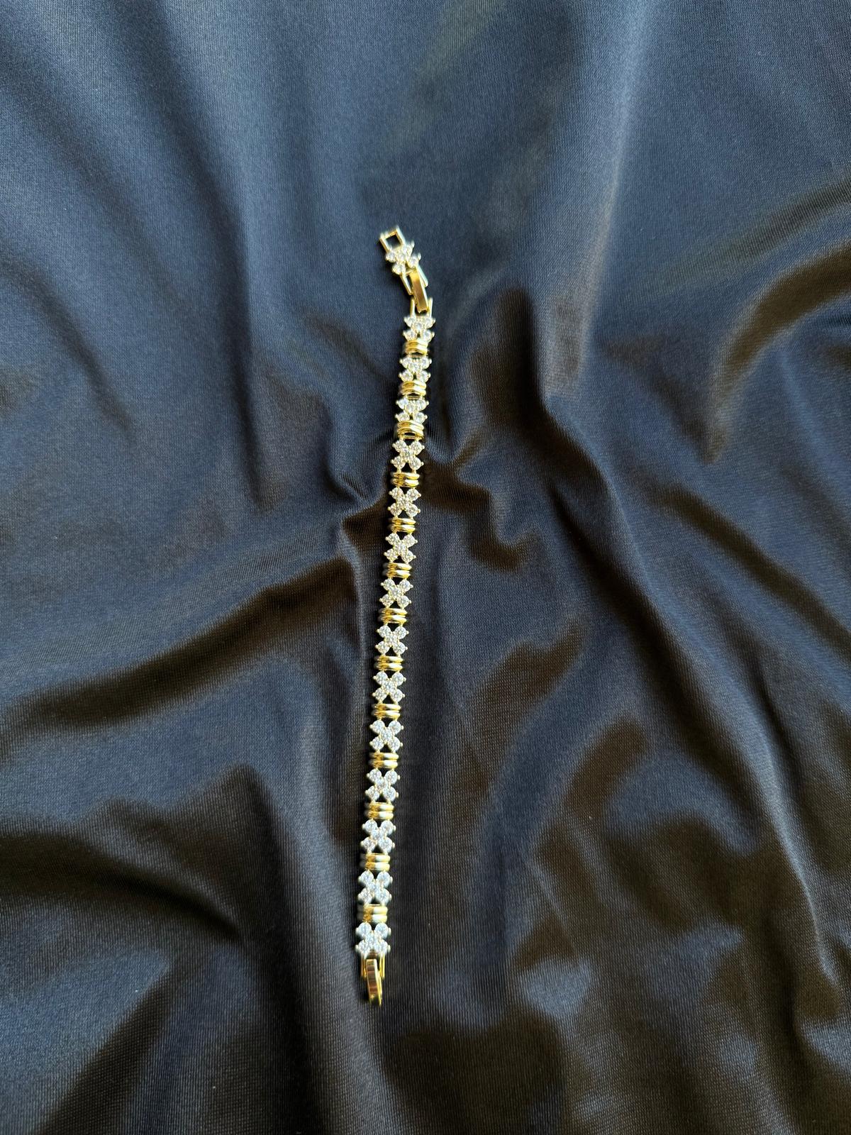 Aralıklı Işıltı Bileklik