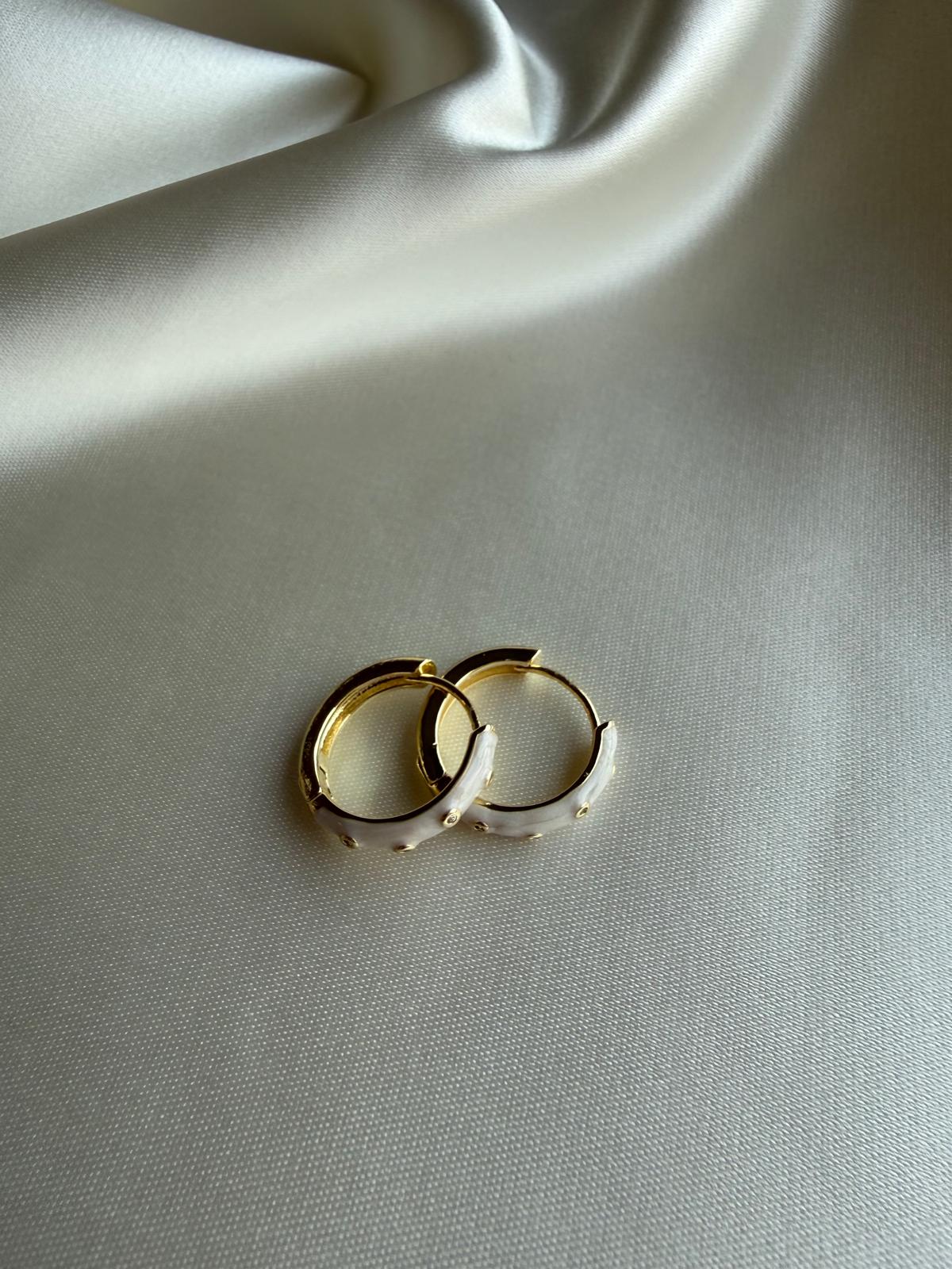 Yaz Pırıltısı Halka Küpe